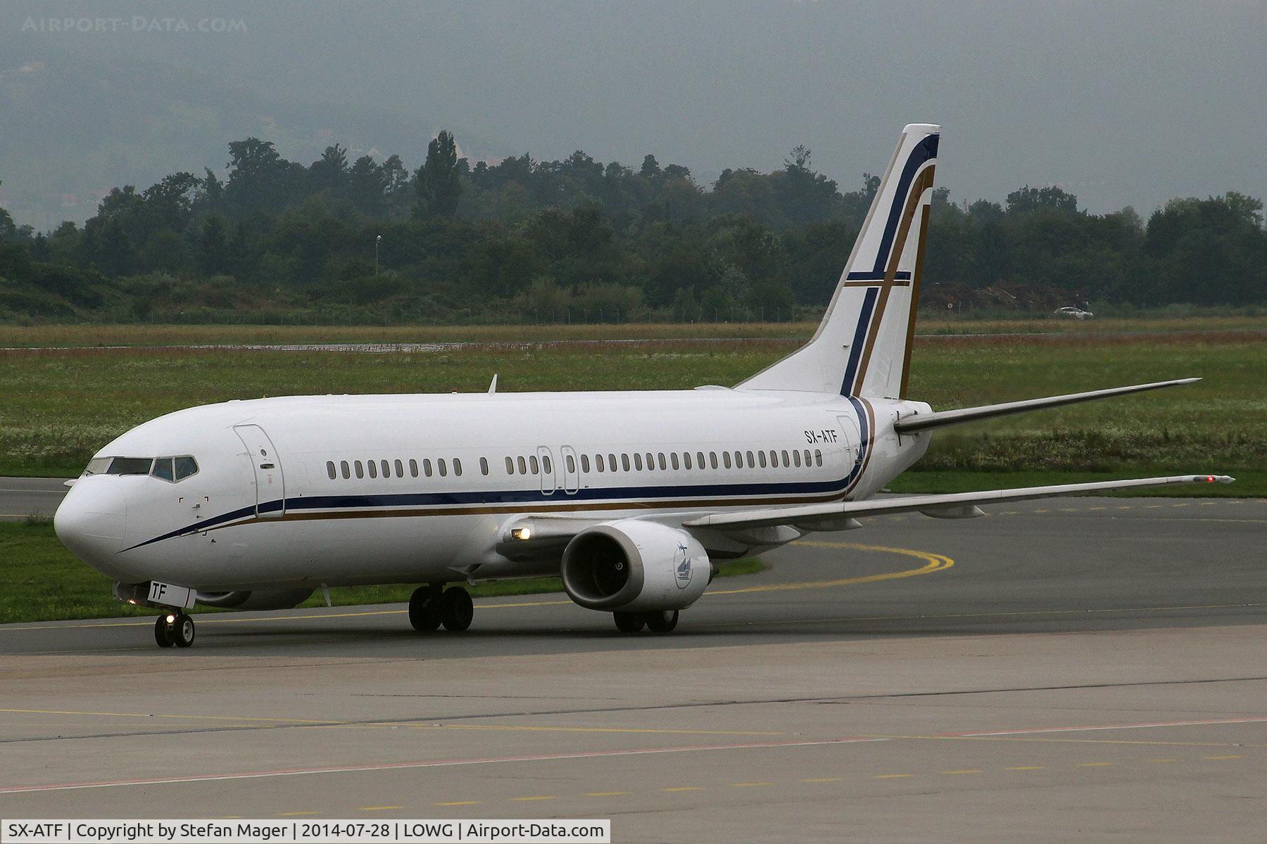 SX-ATF, 1992 Boeing 737-406 C/N 25423, Gain Jet B737-400 @ GRZ