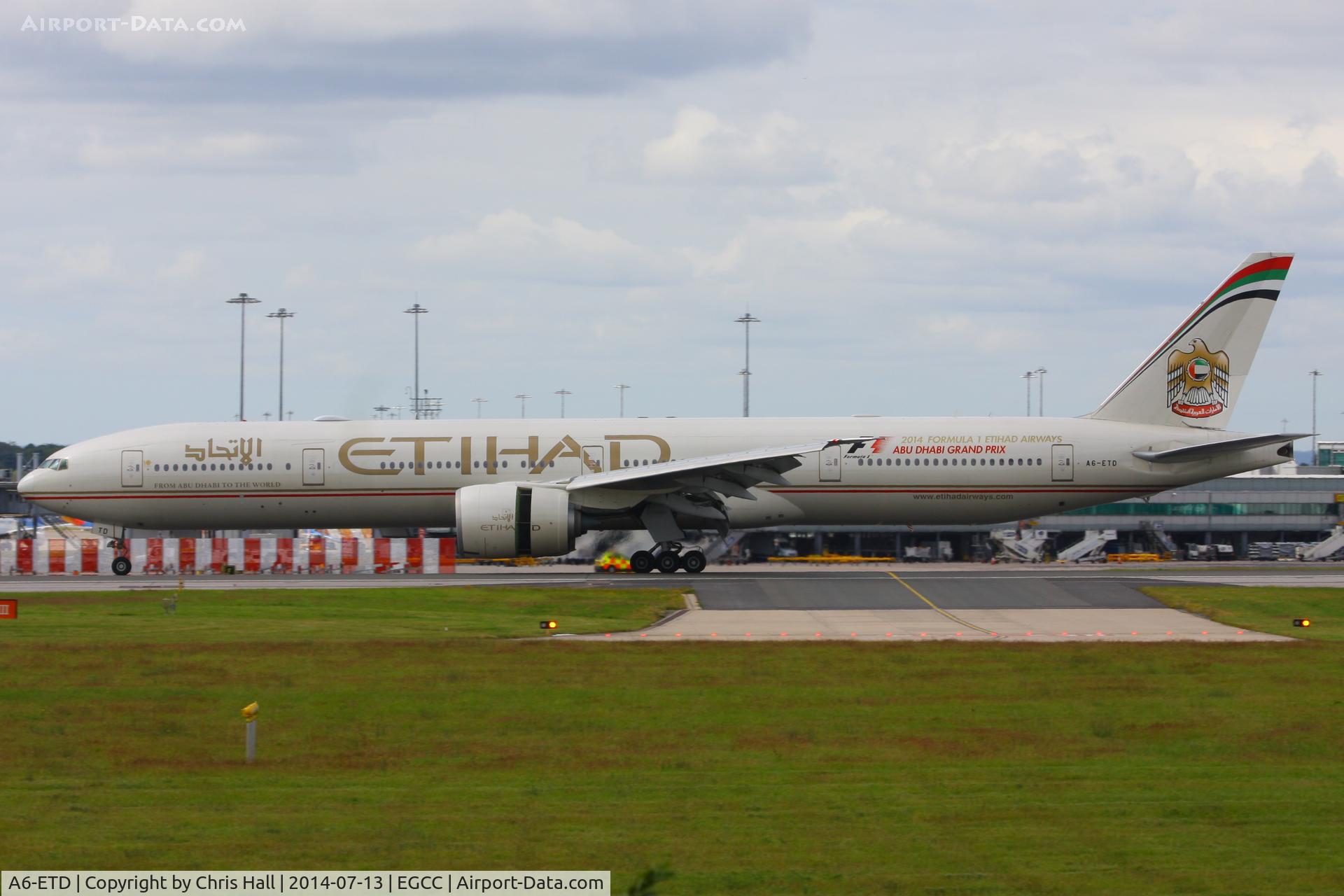 A6-ETD, 2006 Boeing 777-3FX/ER C/N 34600, Etihad