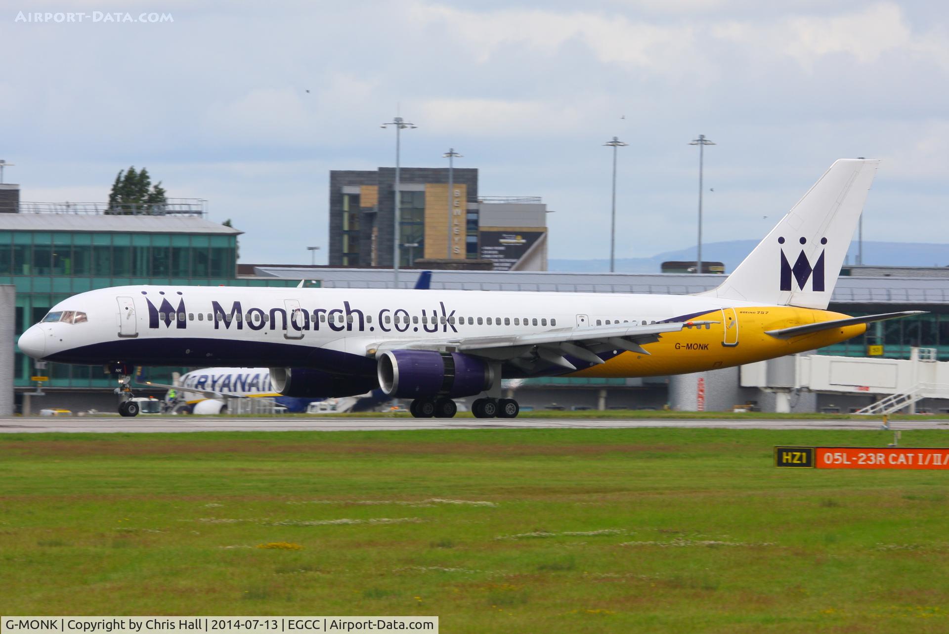 G-MONK, 1988 Boeing 757-2T7 C/N 24105, Monarch