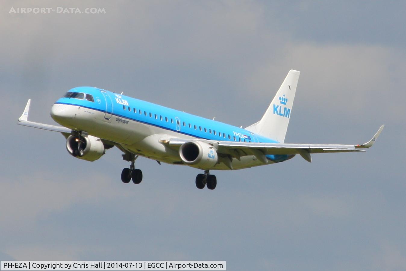 PH-EZA, 2008 Embraer 190LR (ERJ-190-100LR) C/N 19000224, KLM Cityhopper