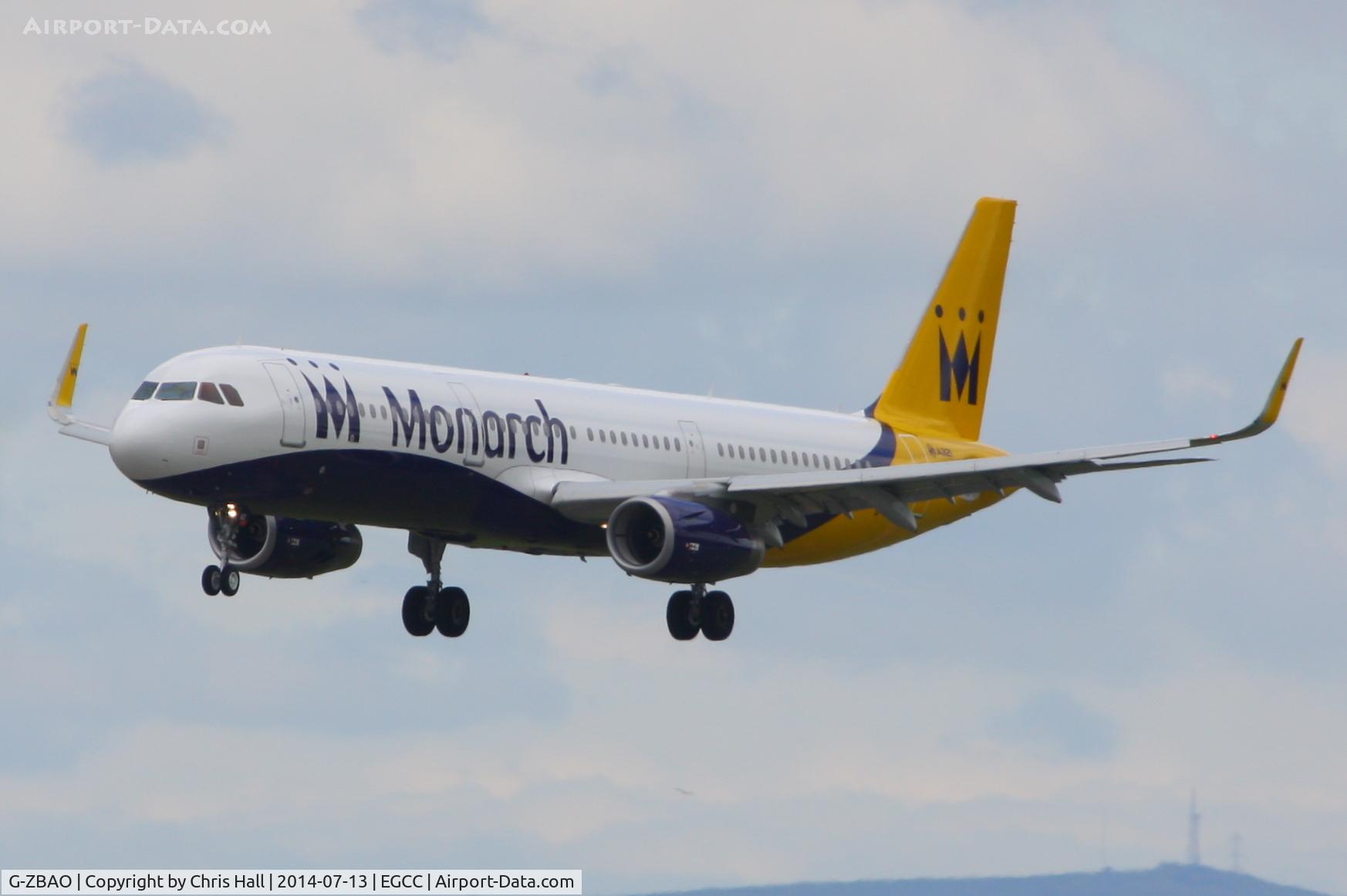 G-ZBAO, 2014 Airbus A321-231 C/N 6126, Monarch
