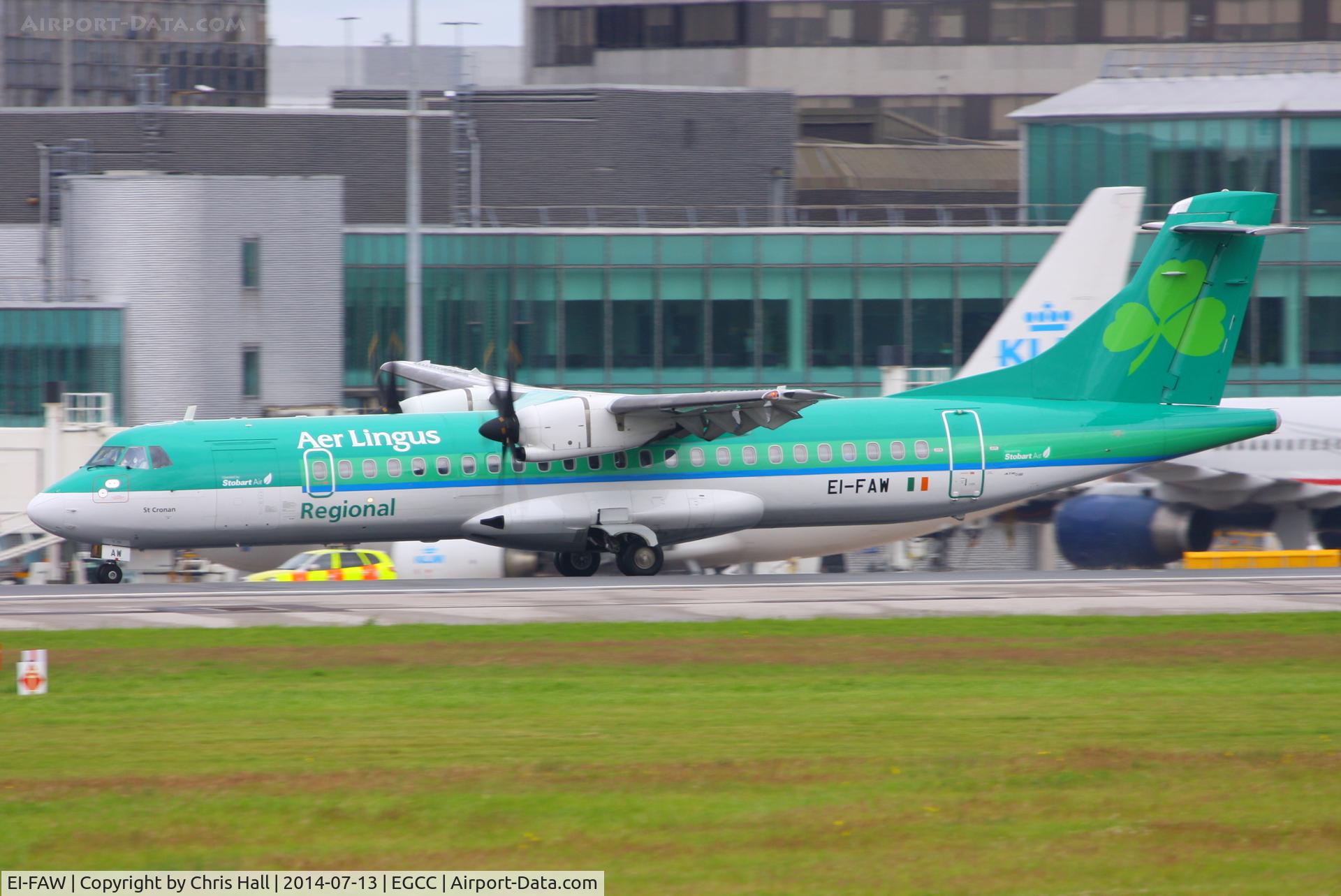 EI-FAW, 2013 ATR 72-600 (72-212A) C/N 1122, Aer Lingus Regional