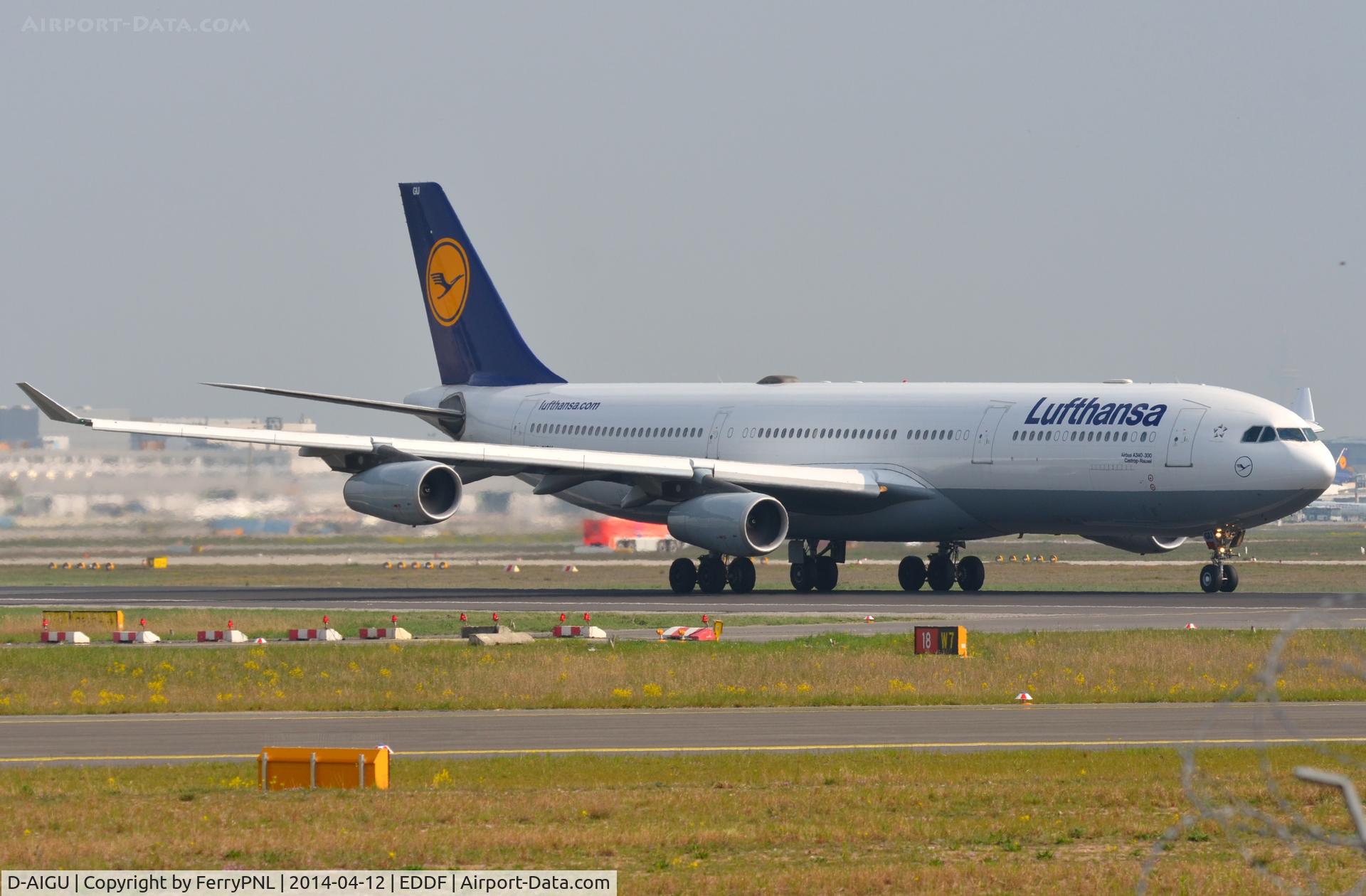 D-AIGU, 2000 Airbus A340-313 C/N 321, LH A343