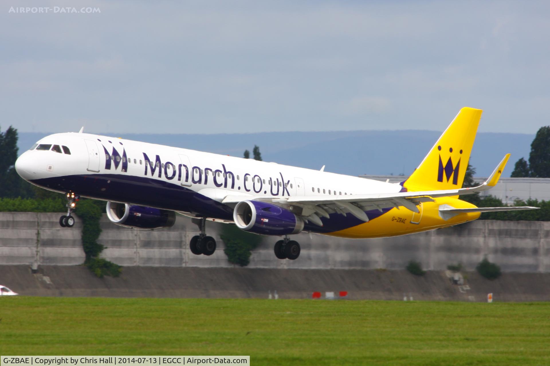 G-ZBAE, 2013 Airbus A321-231 C/N 5606, Monarch