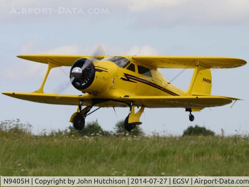 N9405H, 1943 Beech D17S Staggerwing C/N 4803, At Old Buckenham