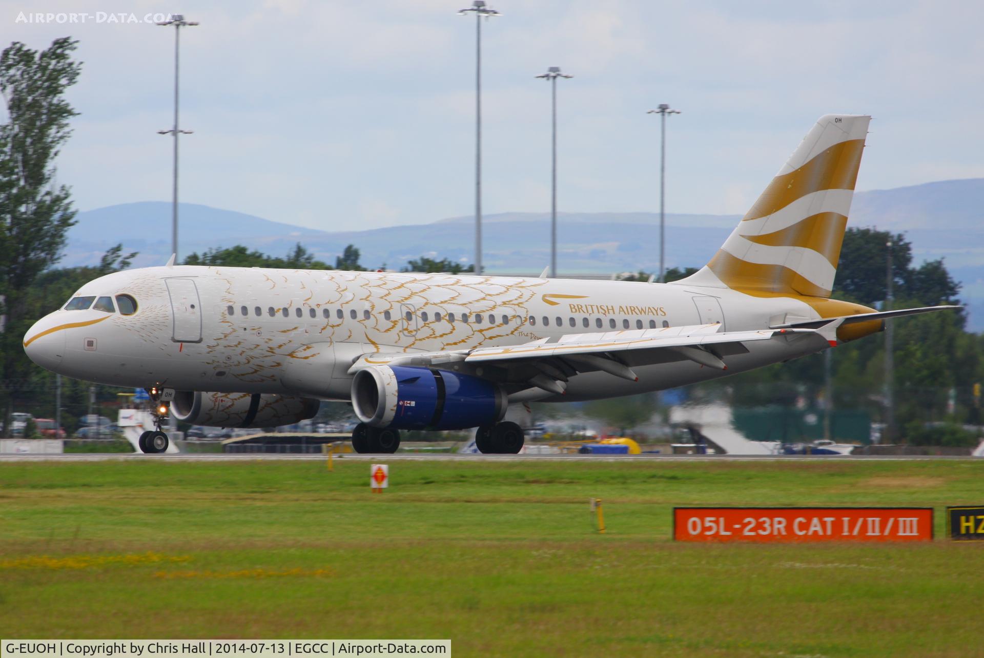 G-EUOH, 2001 Airbus A319-131 C/N 1604, British Airways