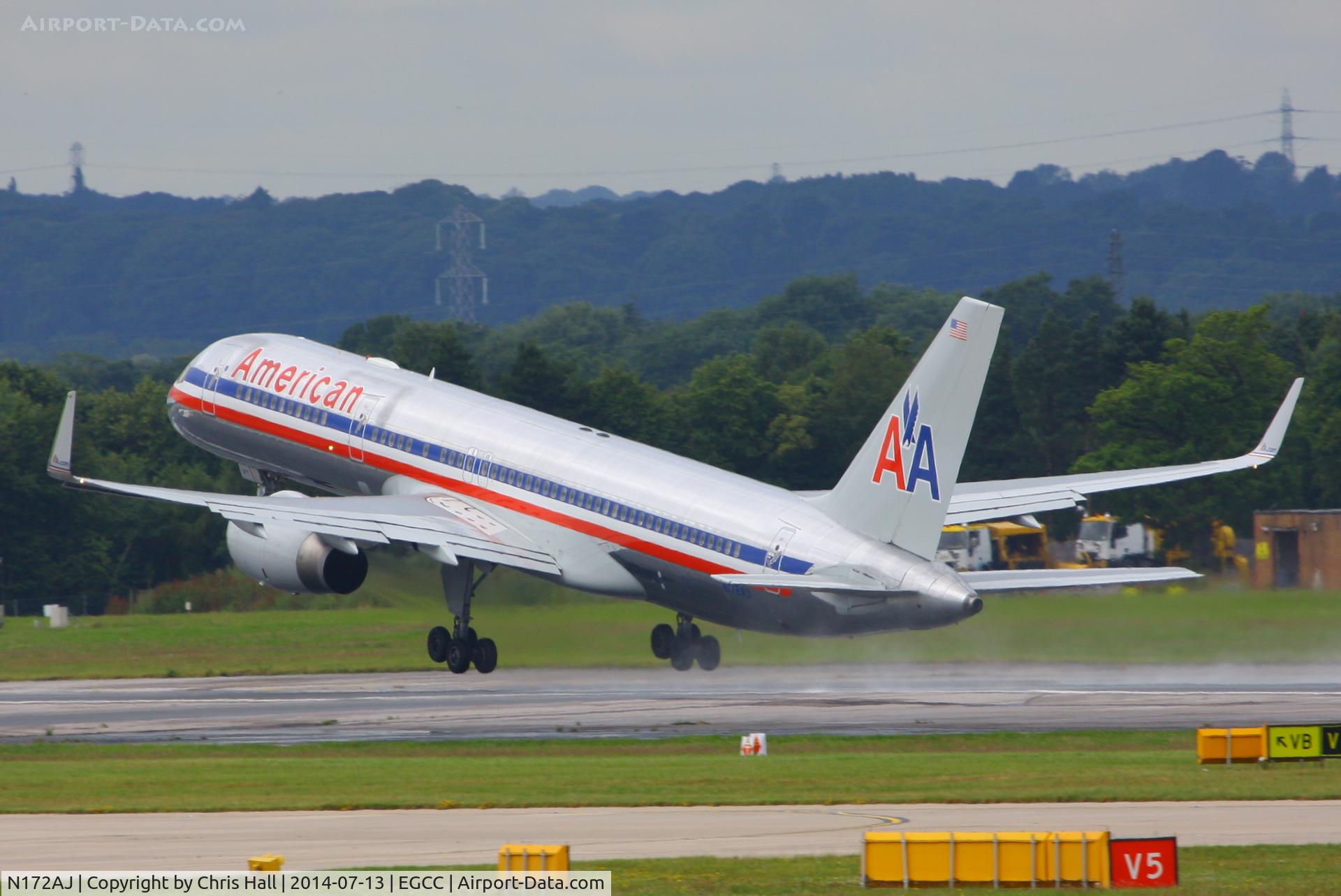 N172AJ, 2002 Boeing 757-223 C/N 32400, American Airlines