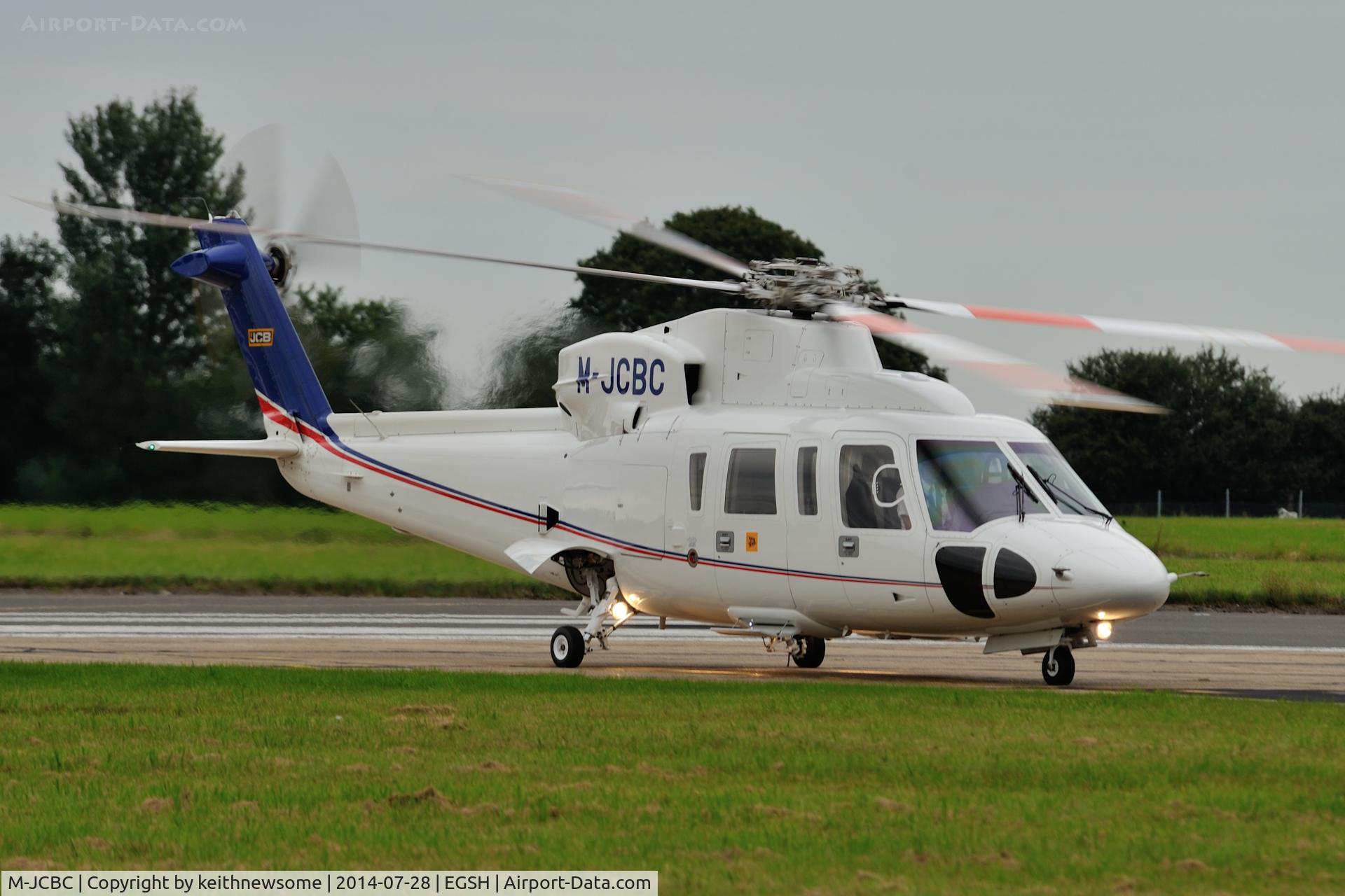 M-JCBC, 2006 Sikorsky S-76C C/N 760616, Nice Visitor.