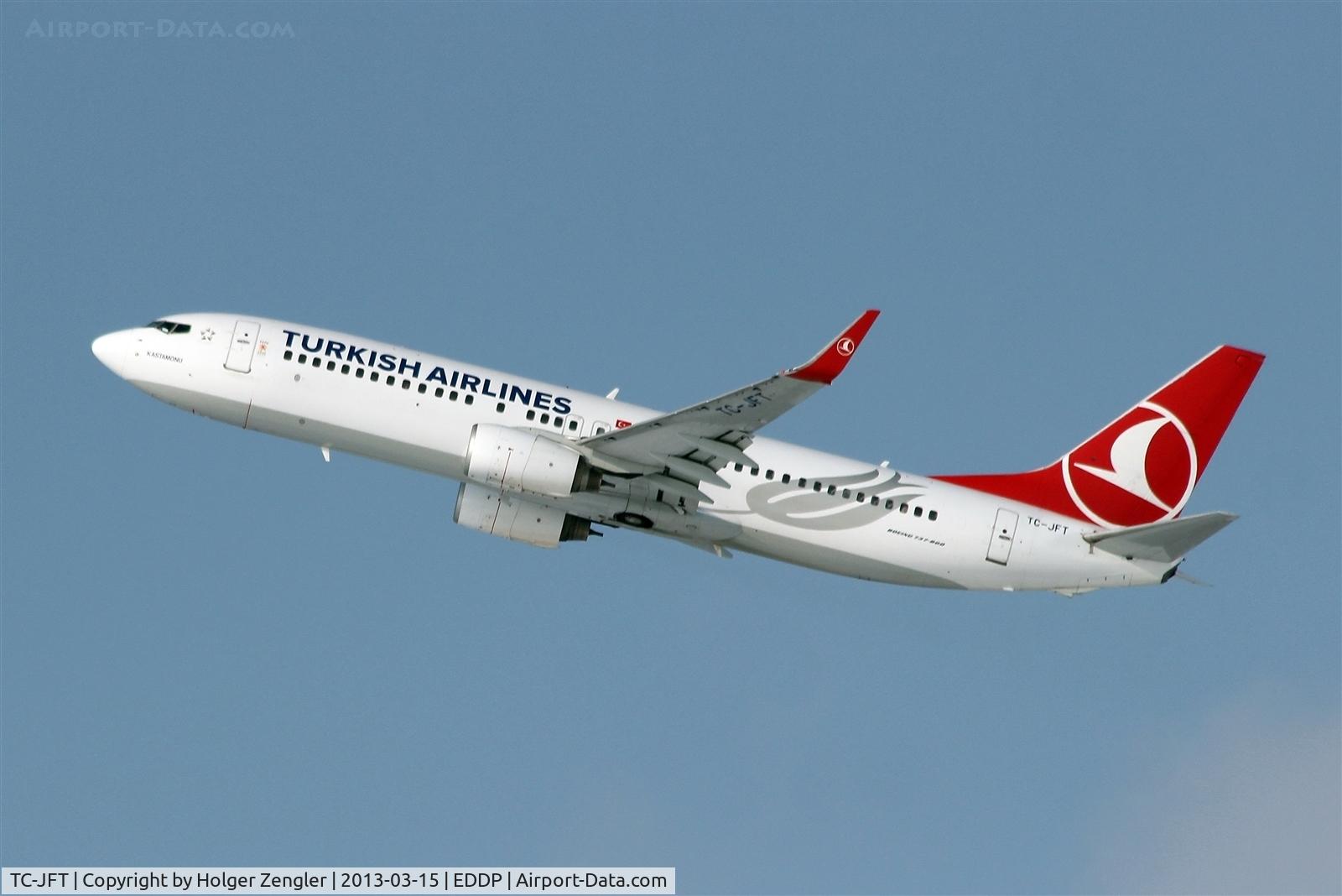 TC-JFT, 1999 Boeing 737-8F2 C/N 29780, Destination IST.....