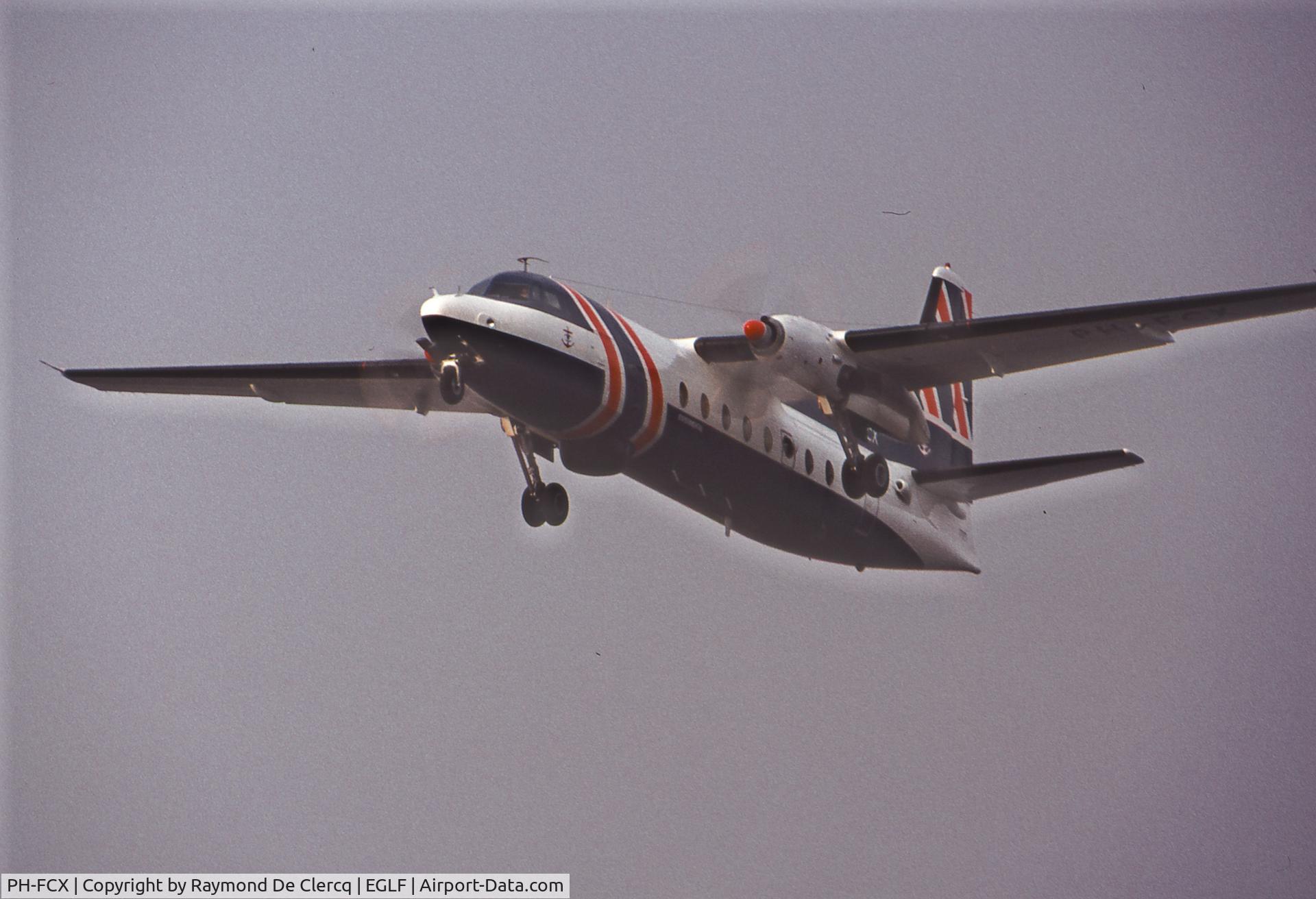 PH-FCX, 1961 Fokker F.27-100MPA C/N 10183, FAB 1976