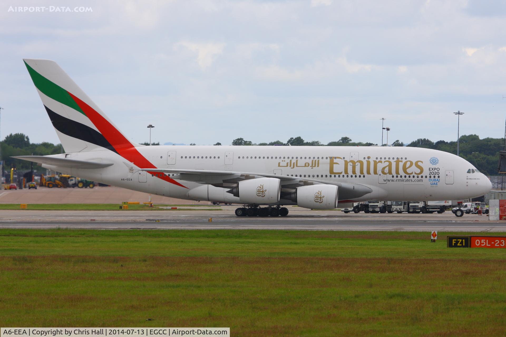 A6-EEA, 2012 Airbus A380-861 C/N 108, Emirates