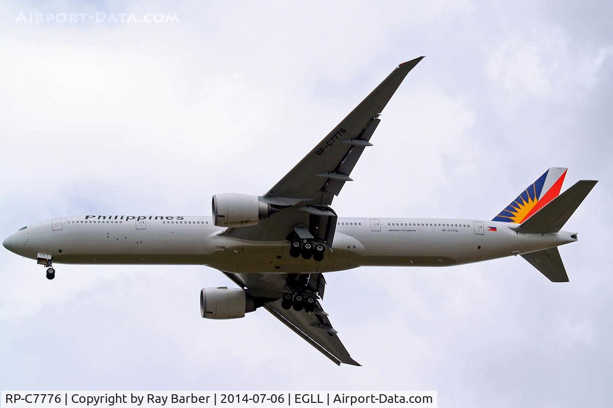 RP-C7776, 2010 Boeing 777-36N/ER C/N 37712, Boeing 777-36NER [37712] (Philippine Airlines) Home~G 06/07/2014. On approach 27R.