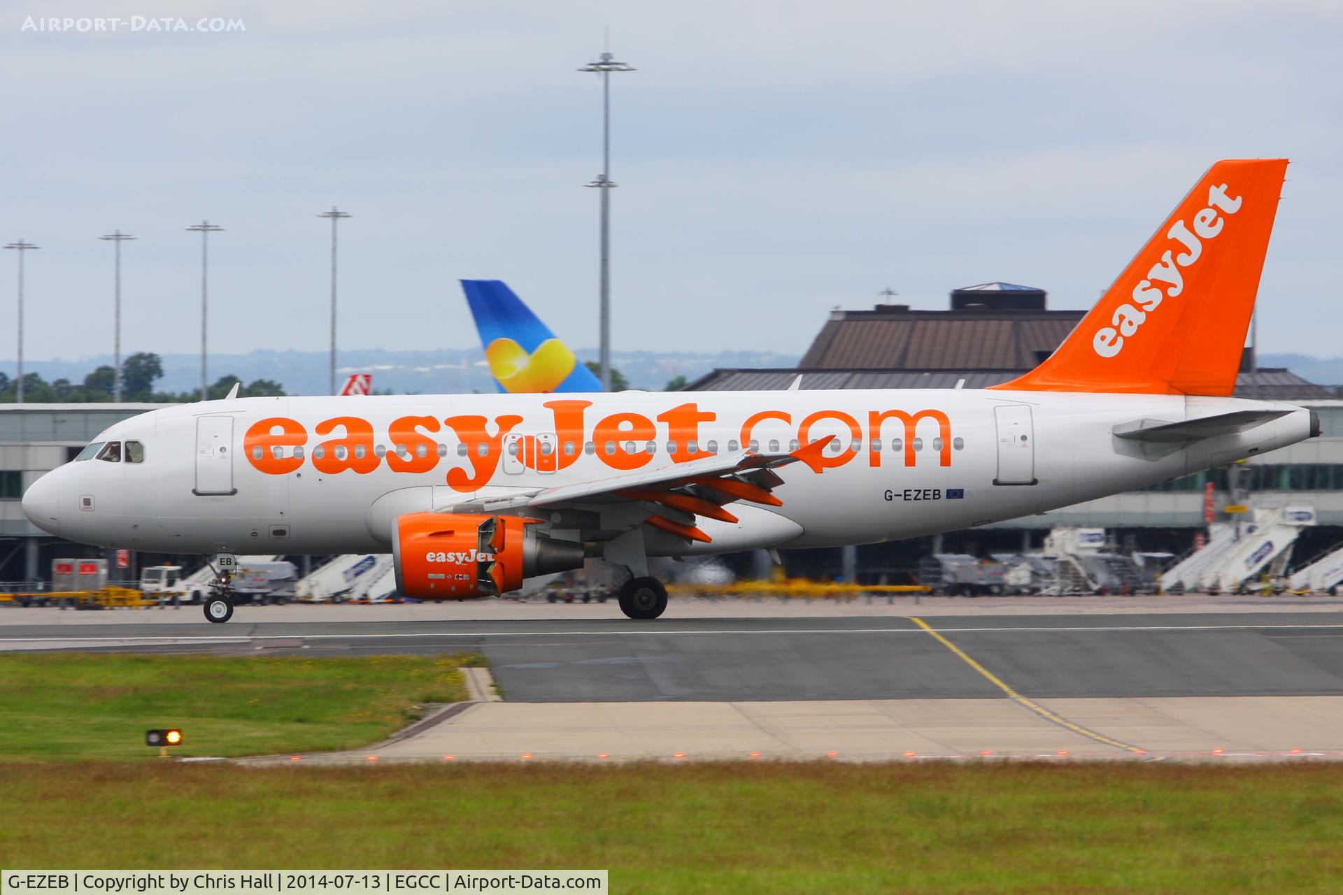 G-EZEB, 2004 Airbus A319-111 C/N 2120, easyJet