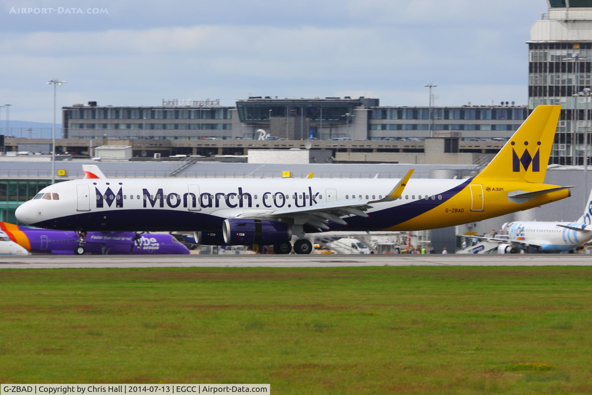 G-ZBAD, 2013 Airbus A321-231 C/N 5582, Monarch