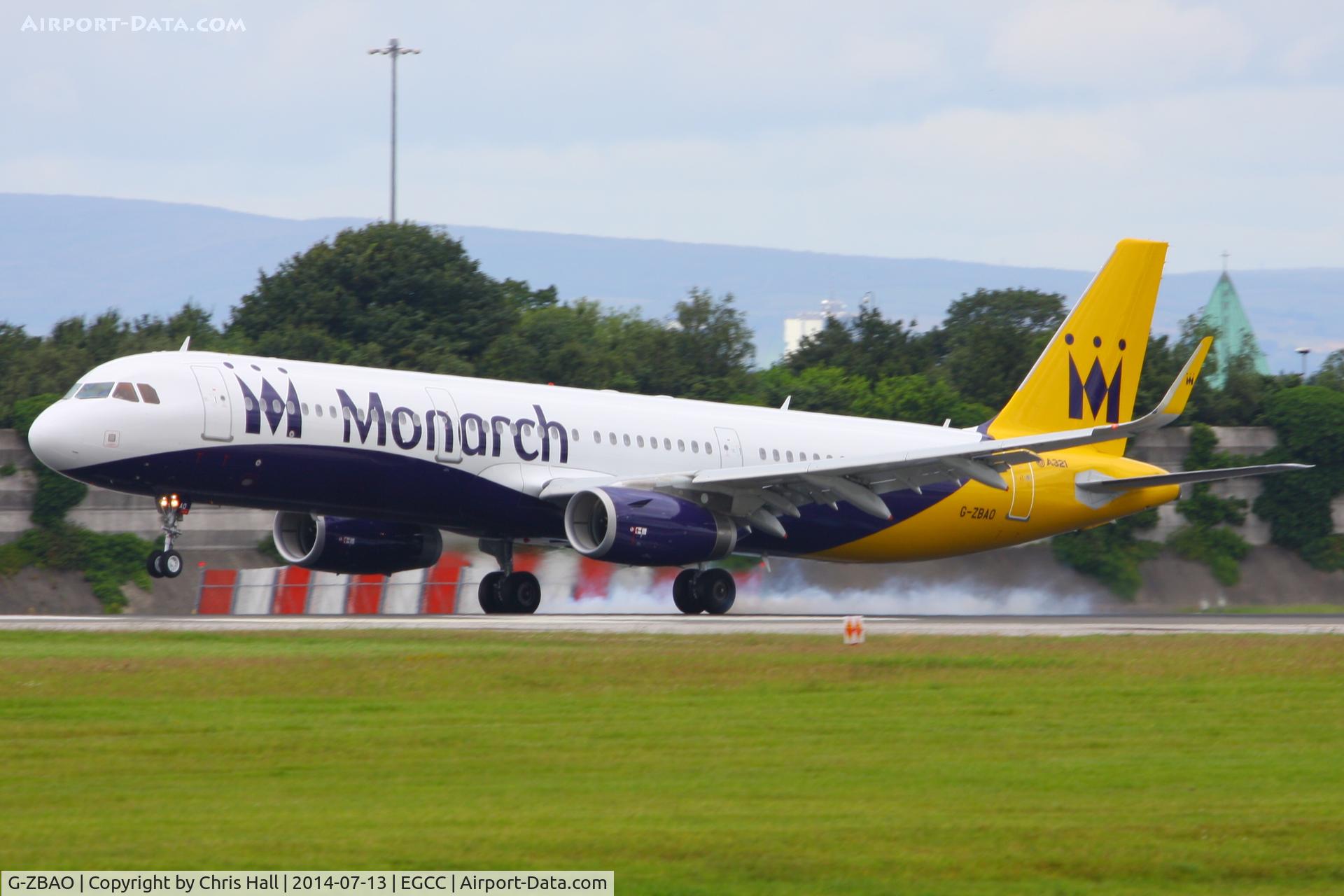 G-ZBAO, 2014 Airbus A321-231 C/N 6126, Monarch