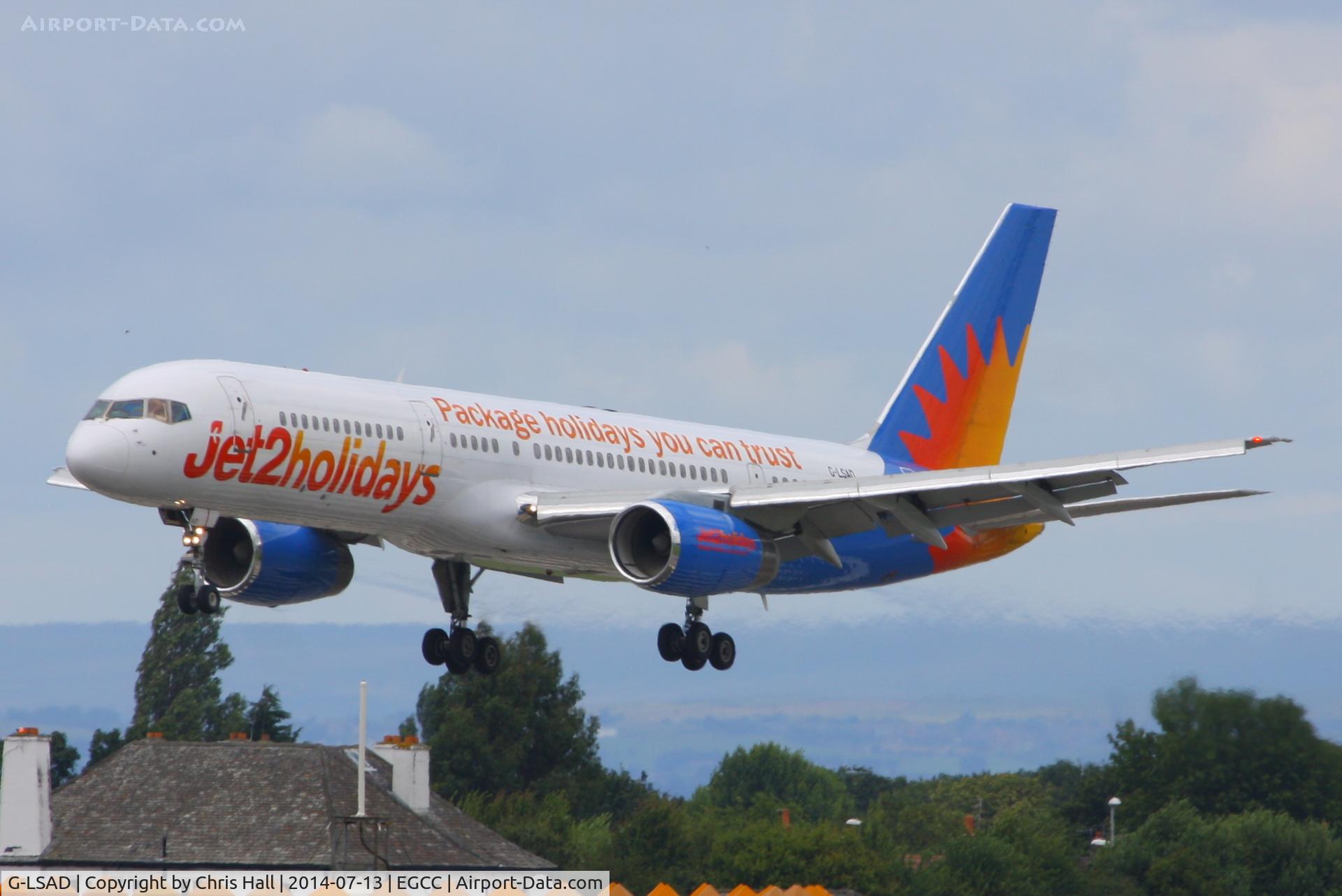 G-LSAD, 1989 Boeing 757-236 C/N 24397, Jet2