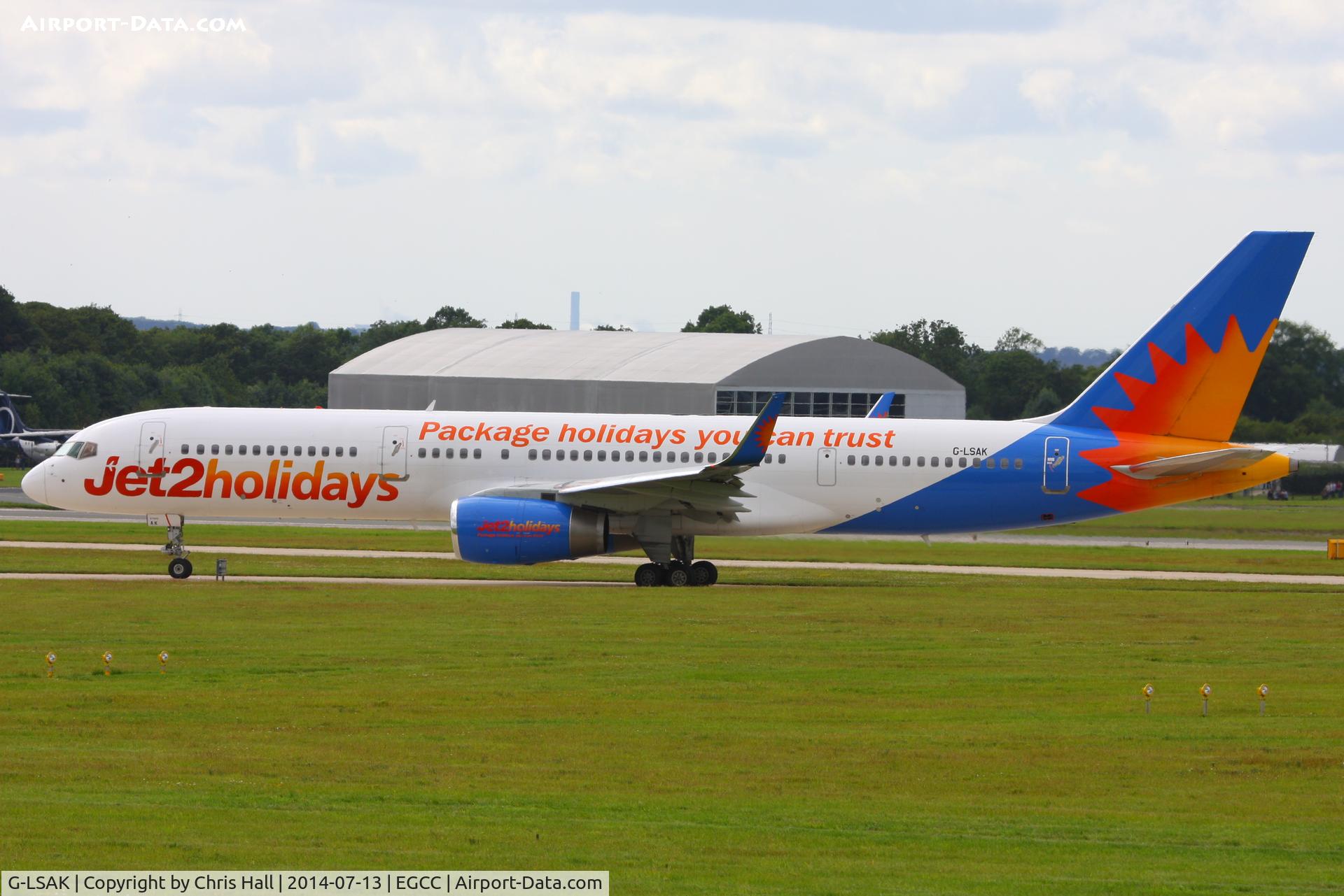 G-LSAK, 1996 Boeing 757-23N C/N 27973, Jet2