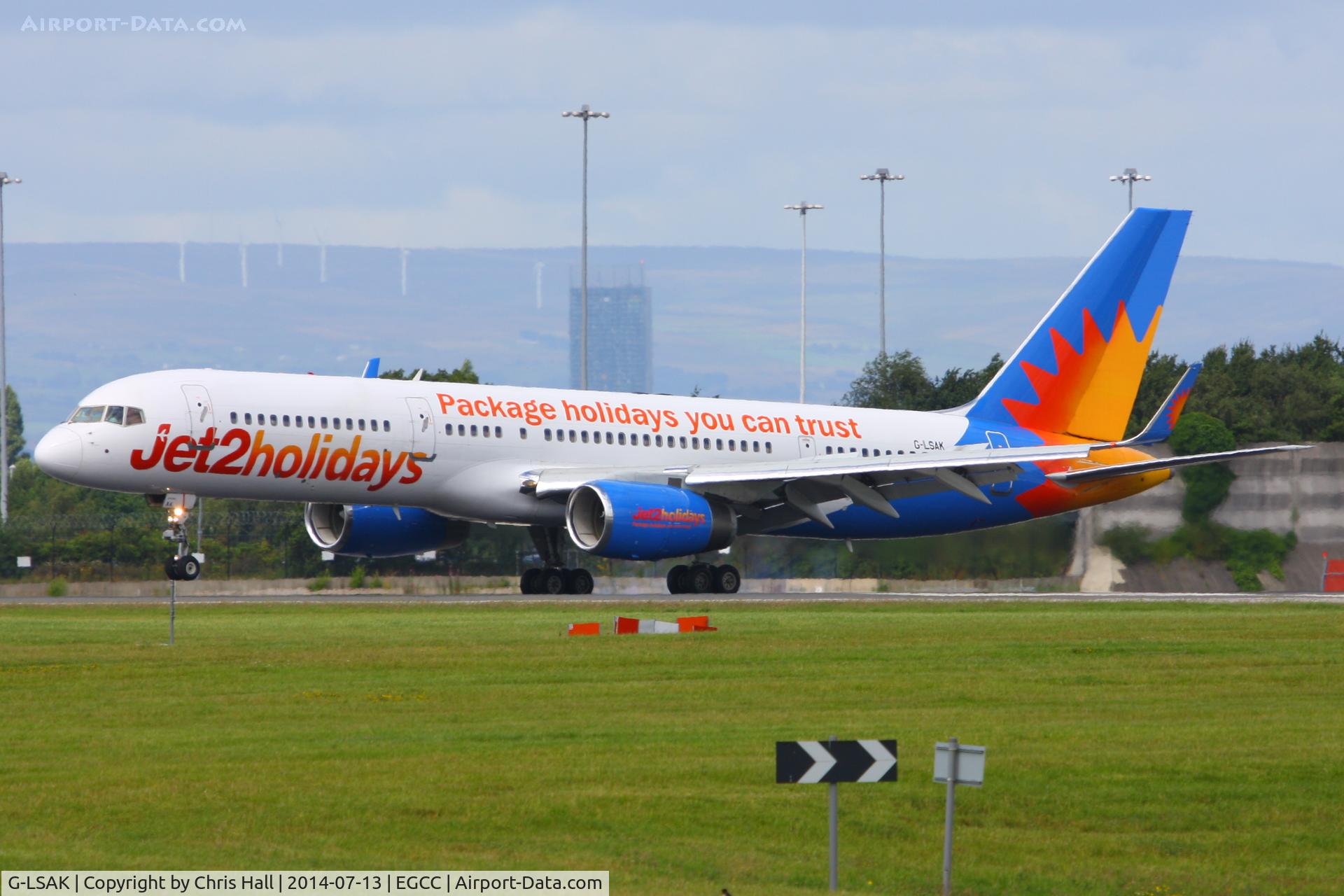 G-LSAK, 1996 Boeing 757-23N C/N 27973, Jet2