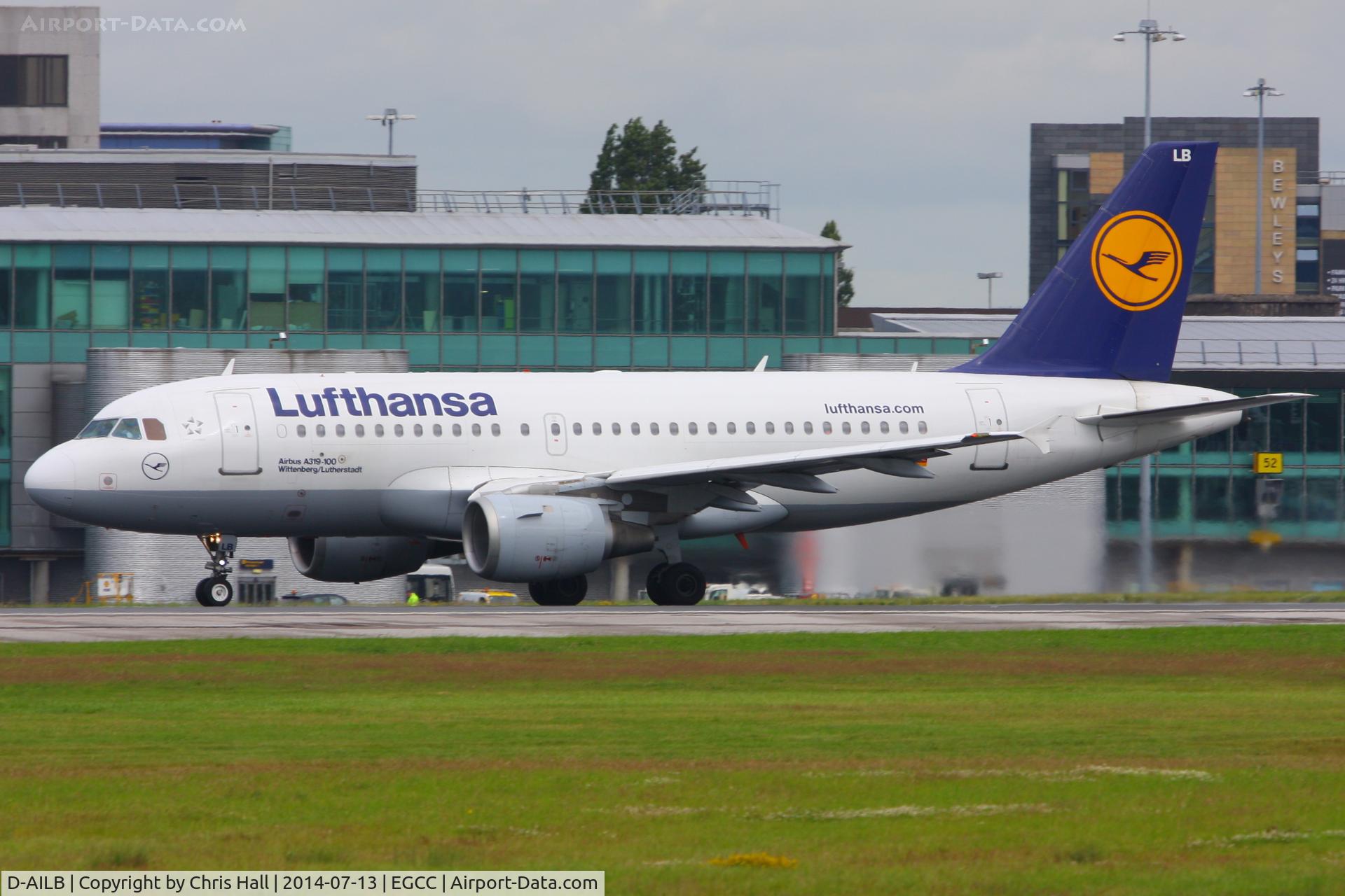 D-AILB, 1996 Airbus A319-114 C/N 610, Lufthansa