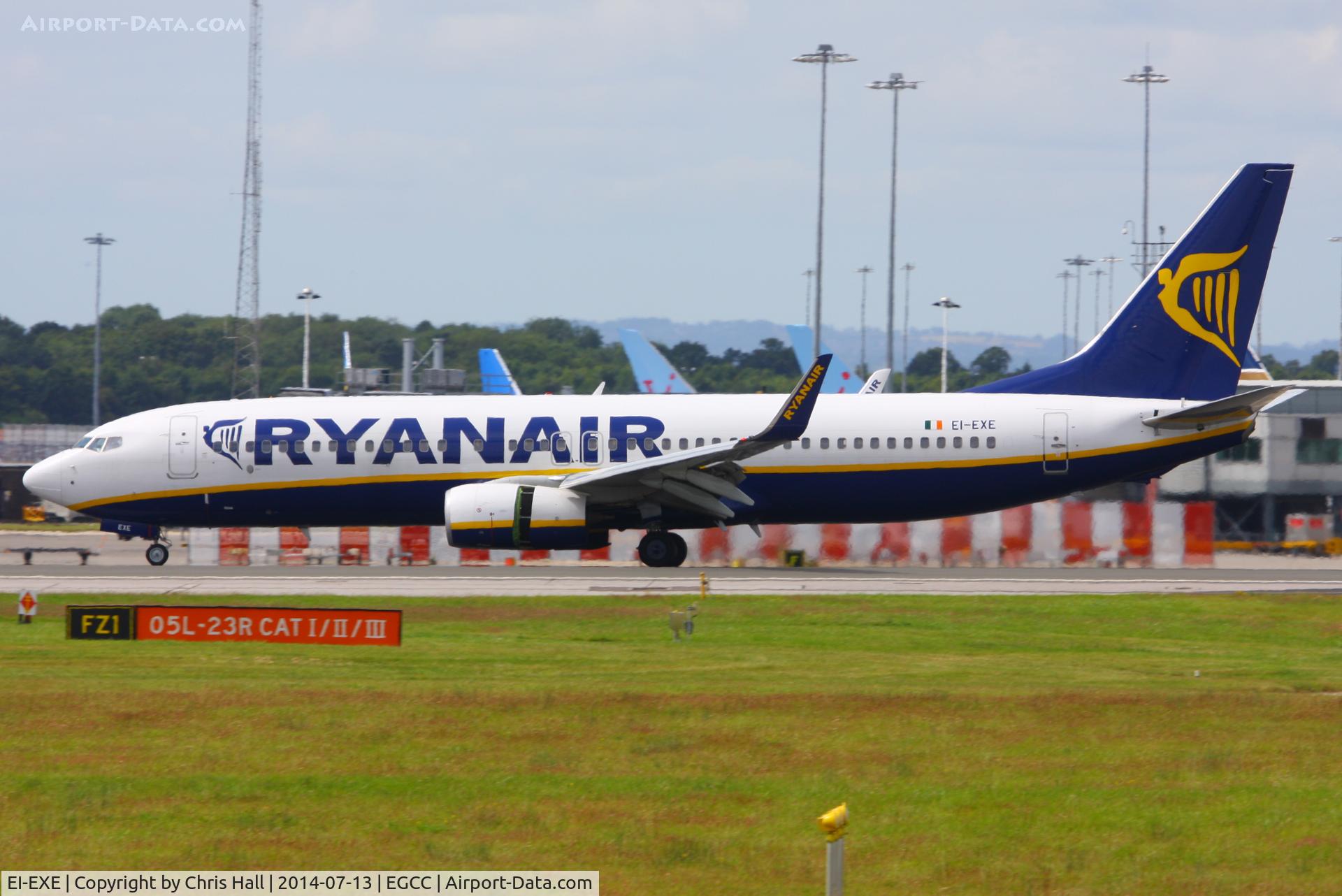 EI-EXE, 2012 Boeing 737-8AS C/N 40321, Ryanair