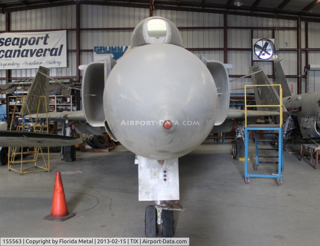155563, McDonnell F-4J Phantom II C/N 2845, F-4J Phantom under restoration