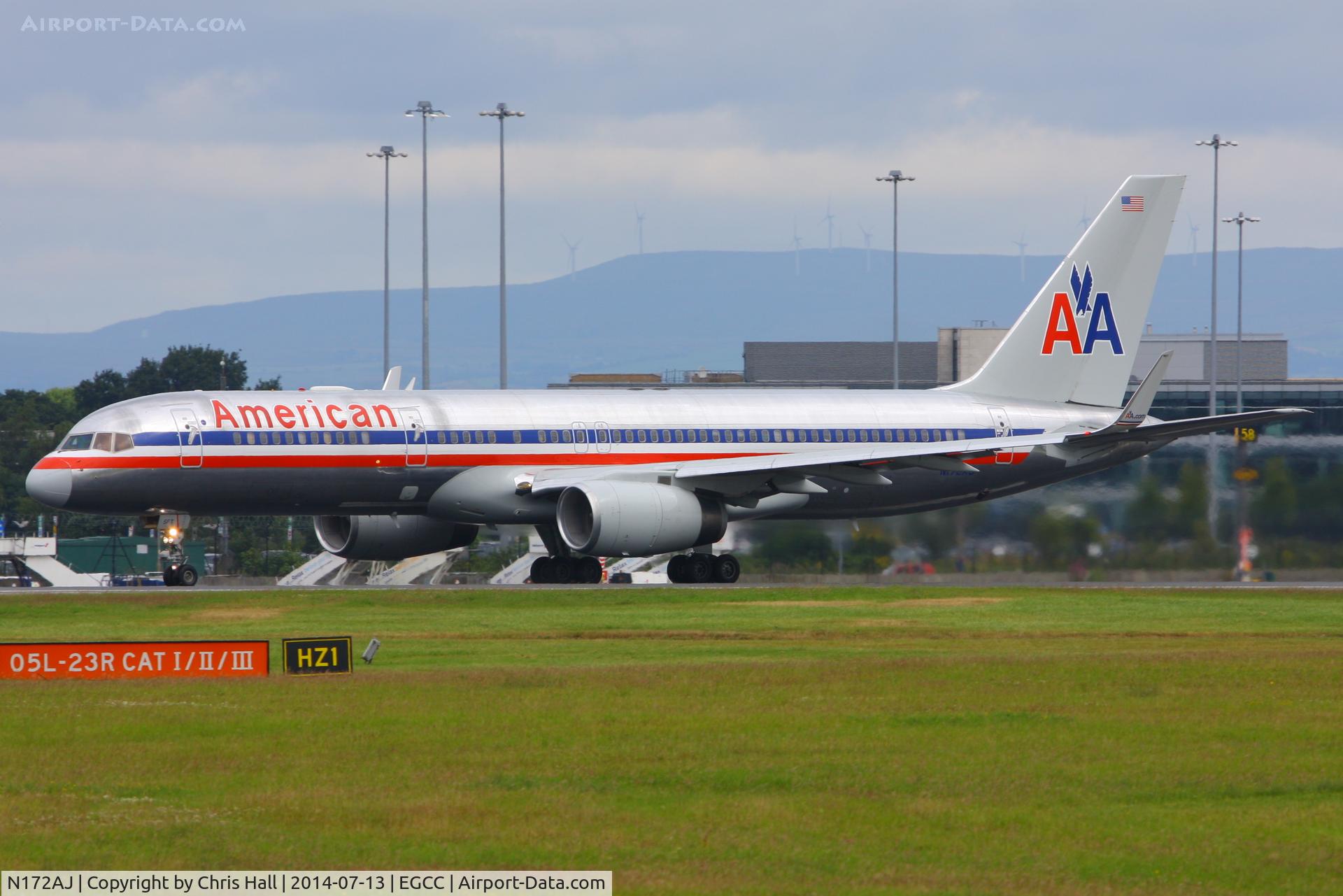 N172AJ, 2002 Boeing 757-223 C/N 32400, American Airlines
