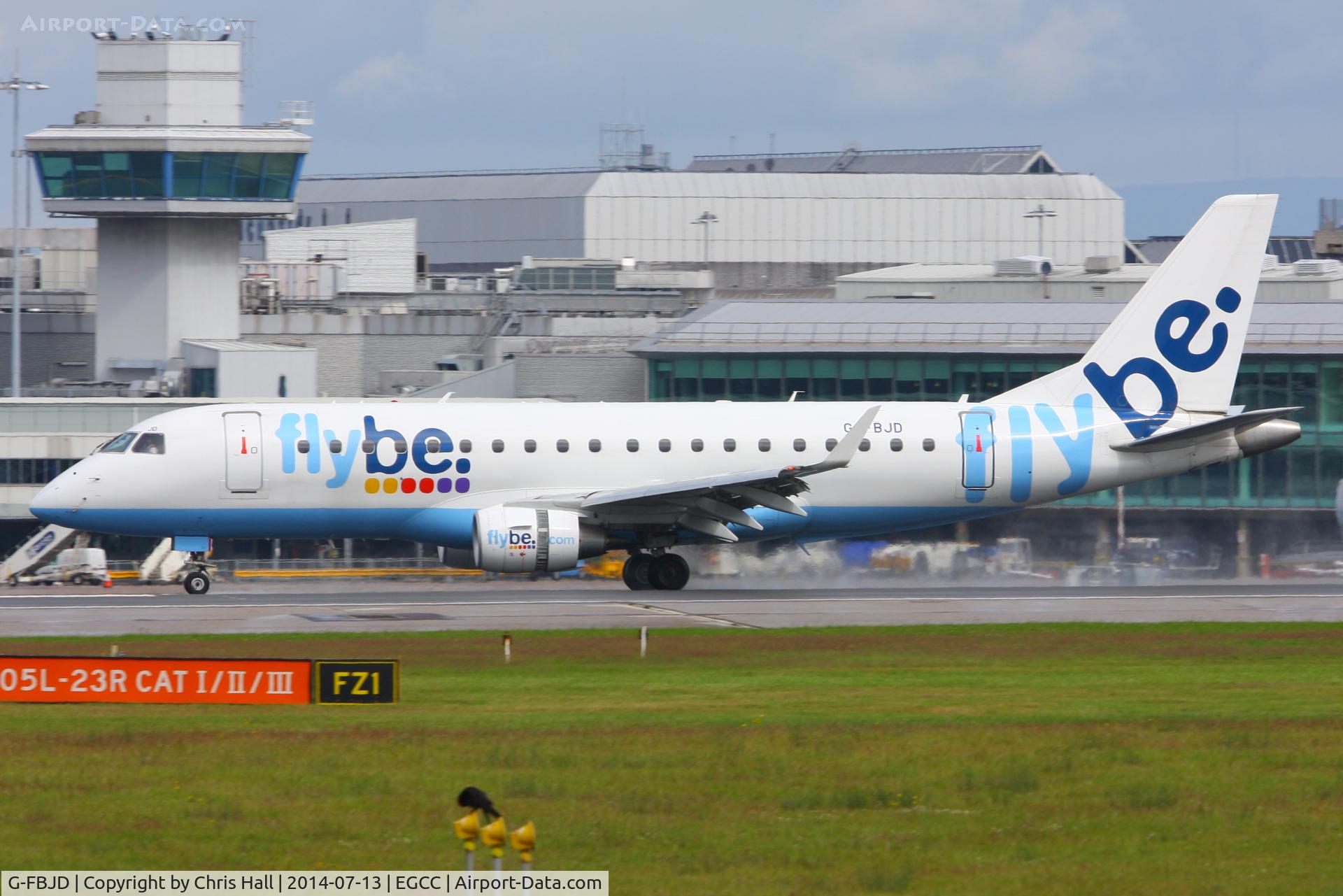G-FBJD, 2011 Embraer 175STD (ERJ-170-200) C/N 17000329, flybe
