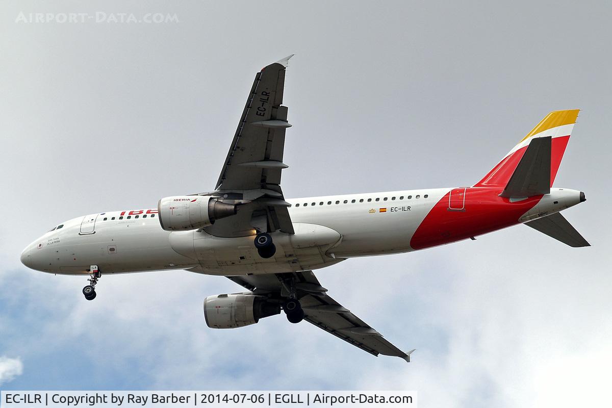 EC-ILR, 2002 Airbus A320-214 C/N 1793, Airbus A320-214 [1793] (Iberia) Home~G 06/07/2014. On approach 27R.