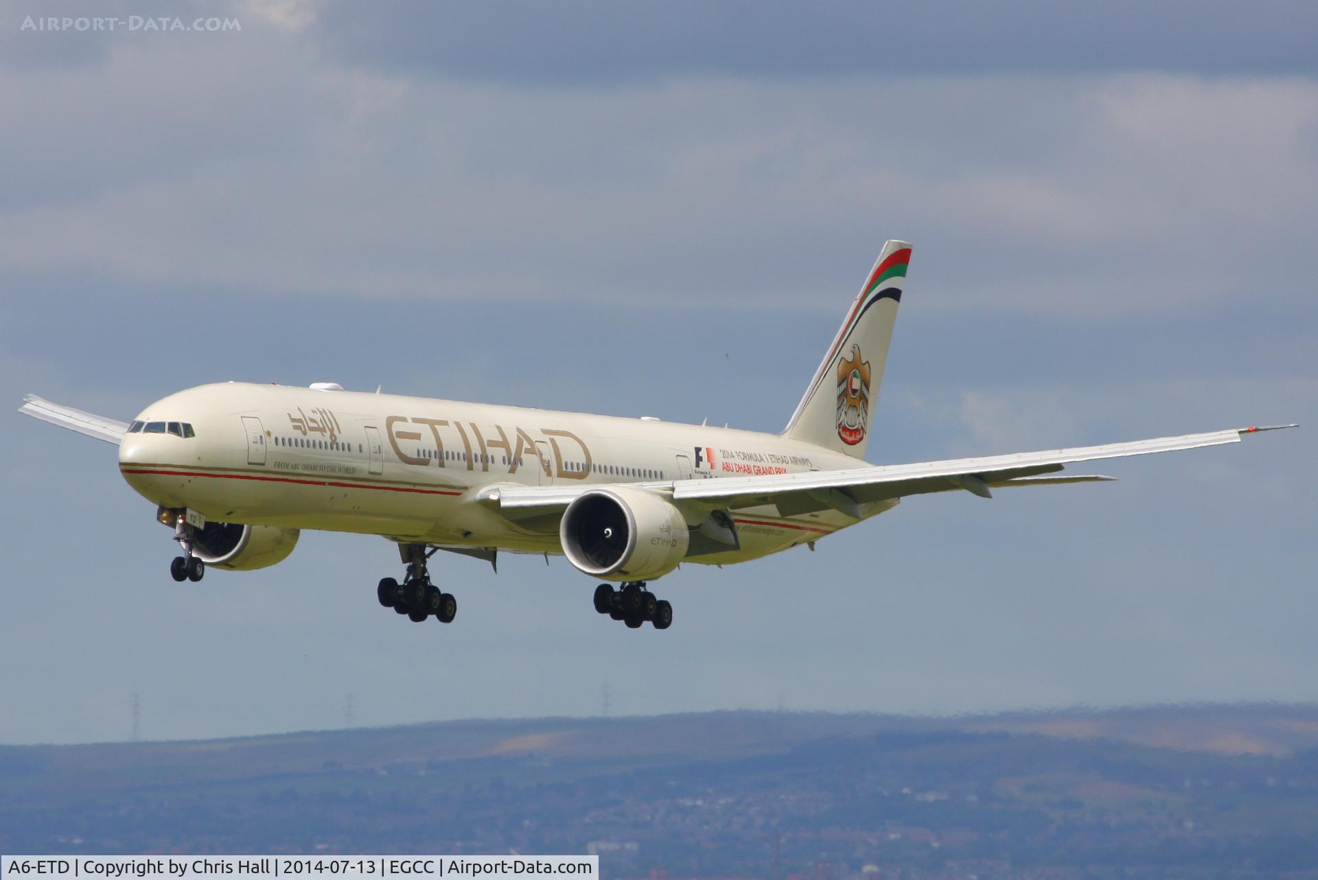 A6-ETD, 2006 Boeing 777-3FX/ER C/N 34600, Etihad