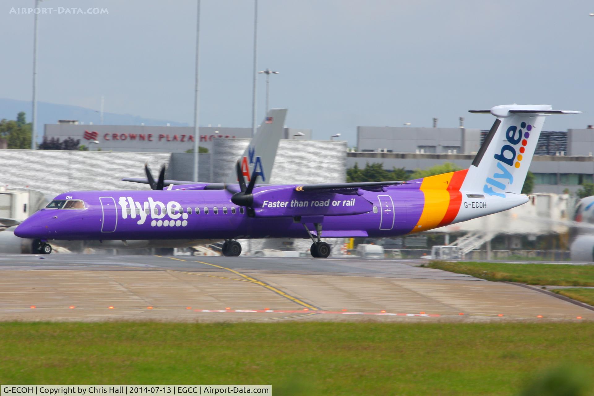 G-ECOH, 2008 De Havilland Canada DHC-8-402Q Dash 8 C/N 4221, flybe