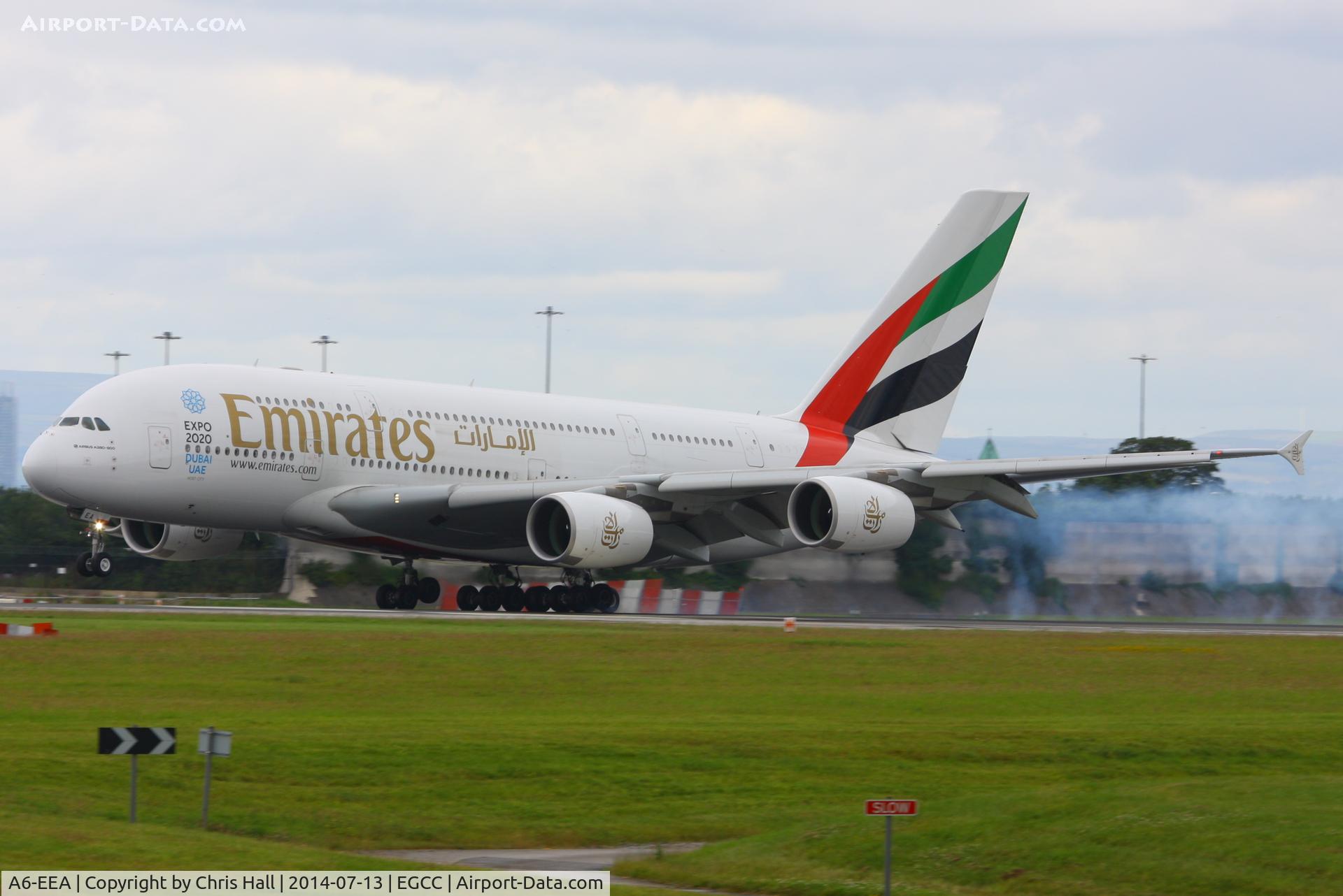 A6-EEA, 2012 Airbus A380-861 C/N 108, Emirates