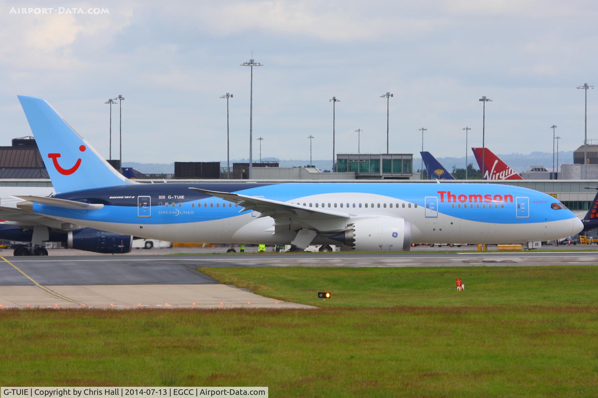 G-TUIE, 2014 Boeing 787-8 Dreamliner C/N 37227, Thomson
