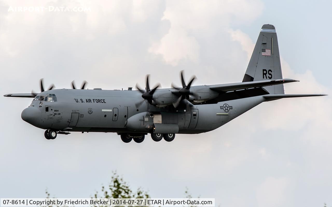 07-8614, 2010 Lockheed Martin C-130J-30 Super Hercules C/N 382-5625, on final RW26