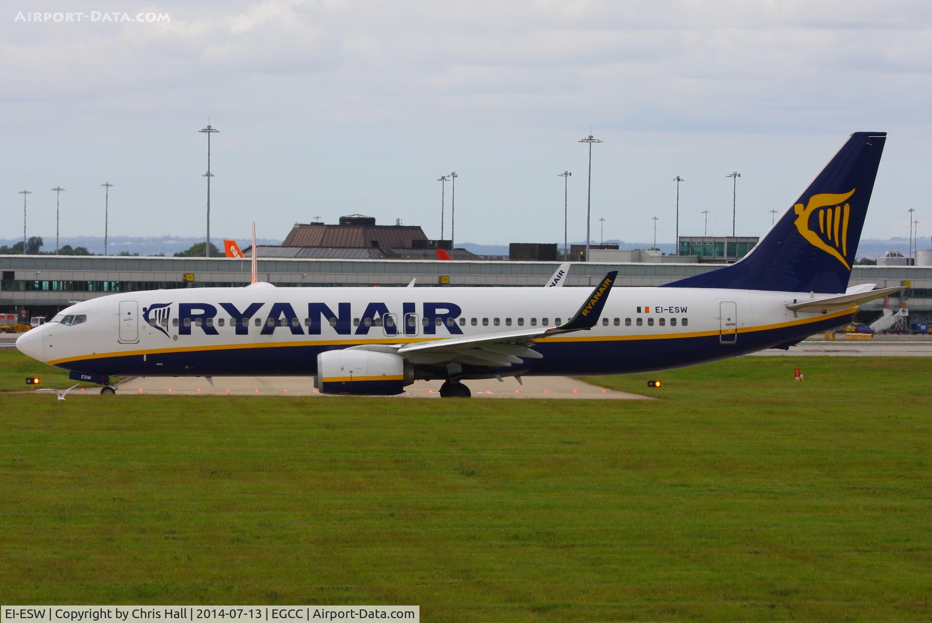EI-ESW, 2011 Boeing 737-8AS C/N 34997, Ryanair