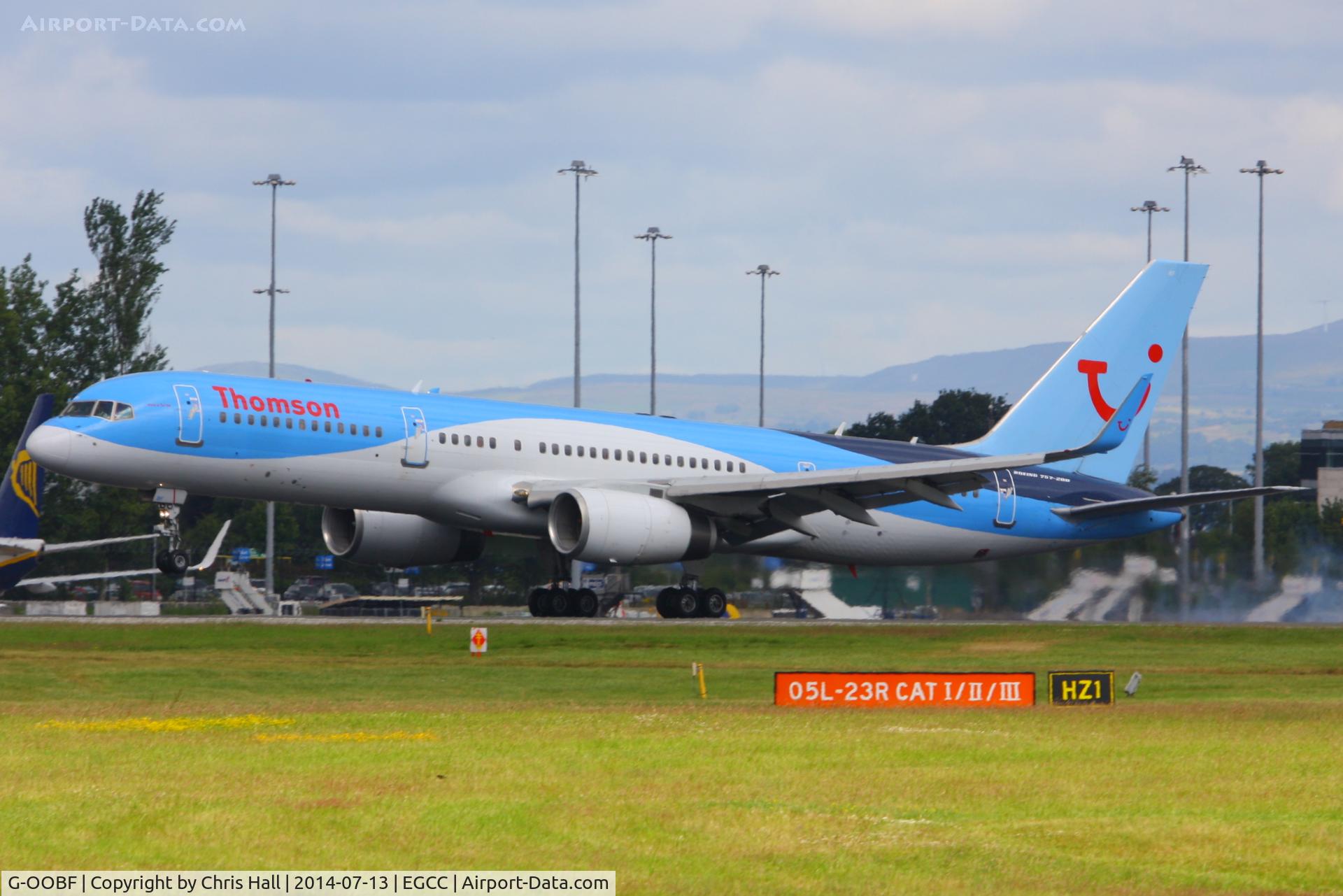 G-OOBF, 2004 Boeing 757-28A C/N 33101, Thomson