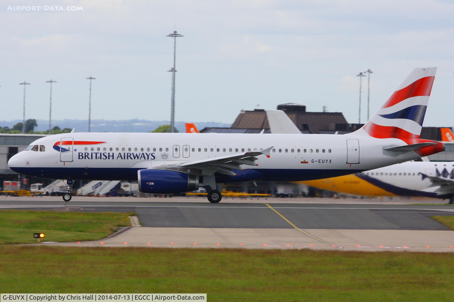 G-EUYX, 2014 Airbus A320-232 C/N 6155, British Airways