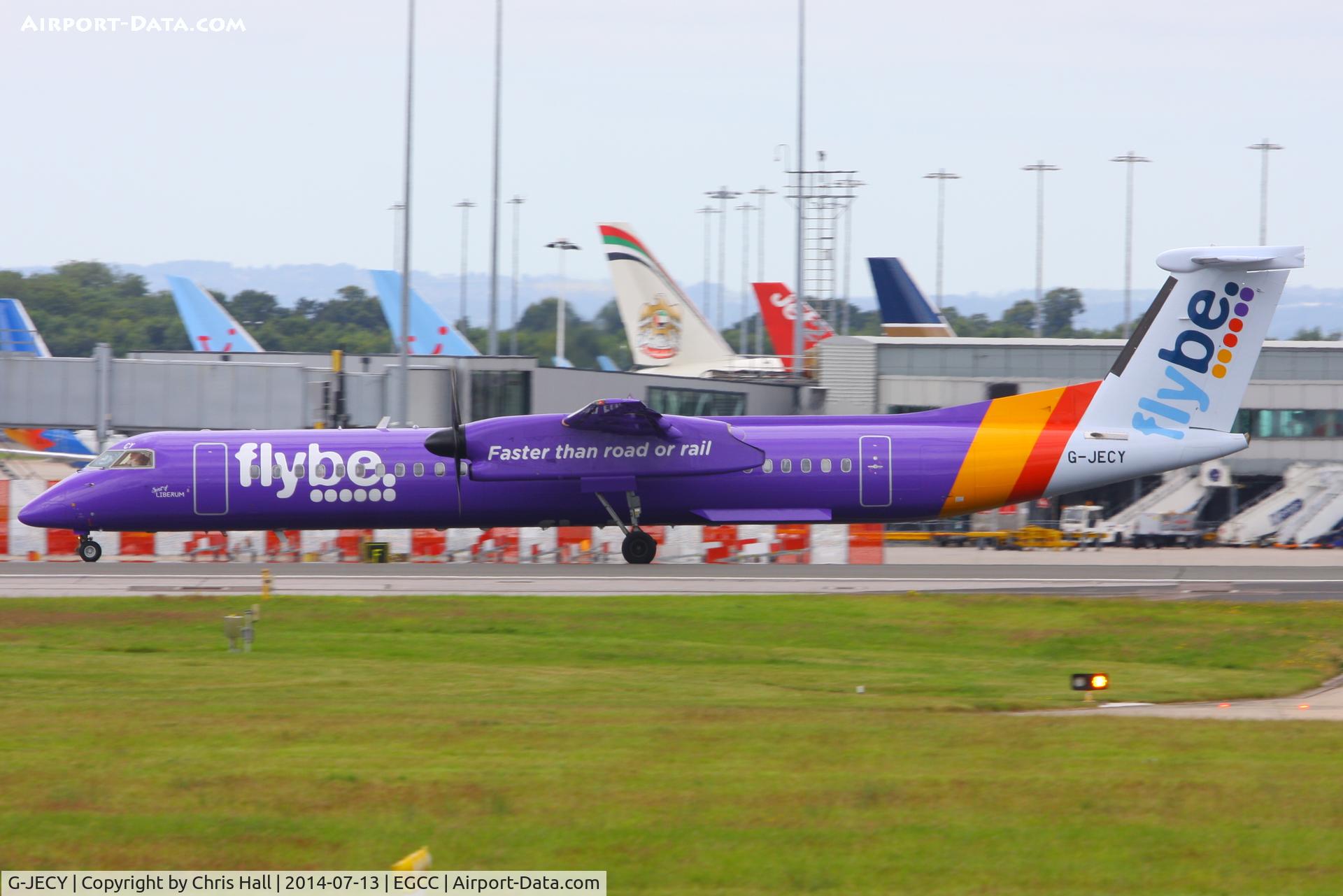 G-JECY, 2007 De Havilland Canada DHC-8-402Q Dash 8 C/N 4157, flybe