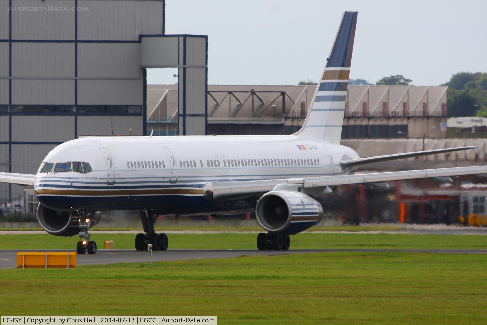 EC-ISY, 1993 Boeing 757-256 C/N 26241, Privilege Style