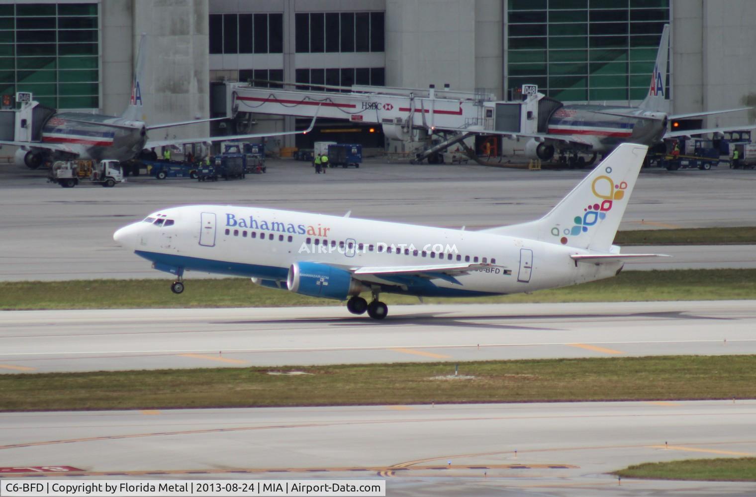 C6-BFD, 1993 Boeing 737-5H6 C/N 26448, Bahamas Air 737-500