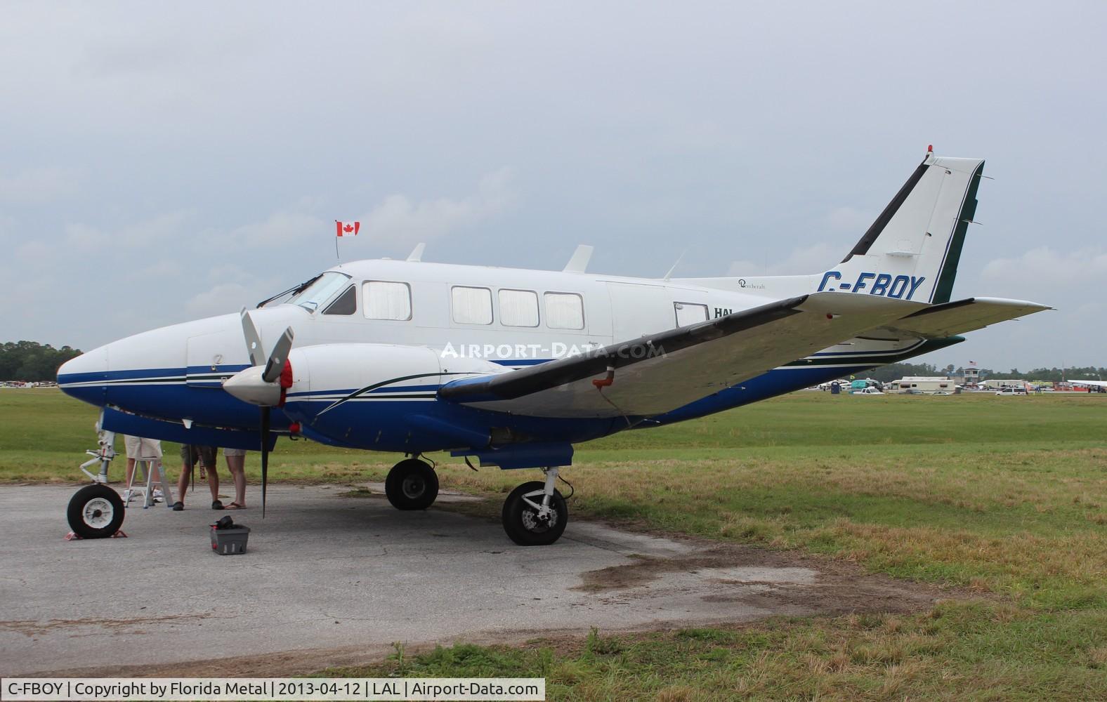 C-FBOY, 1968 Beech A65 Queen Air C/N LC 302, Beech Queenair