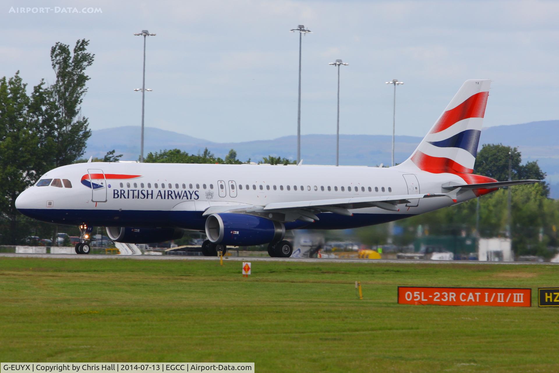 G-EUYX, 2014 Airbus A320-232 C/N 6155, British Airways
