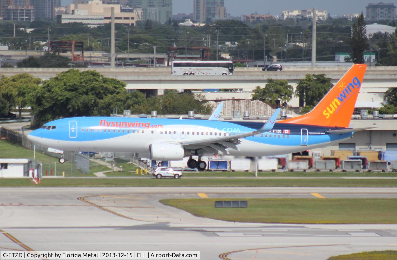 C-FTZD, 2007 Boeing 737-8K5 C/N 35132, Sunwing 737-800