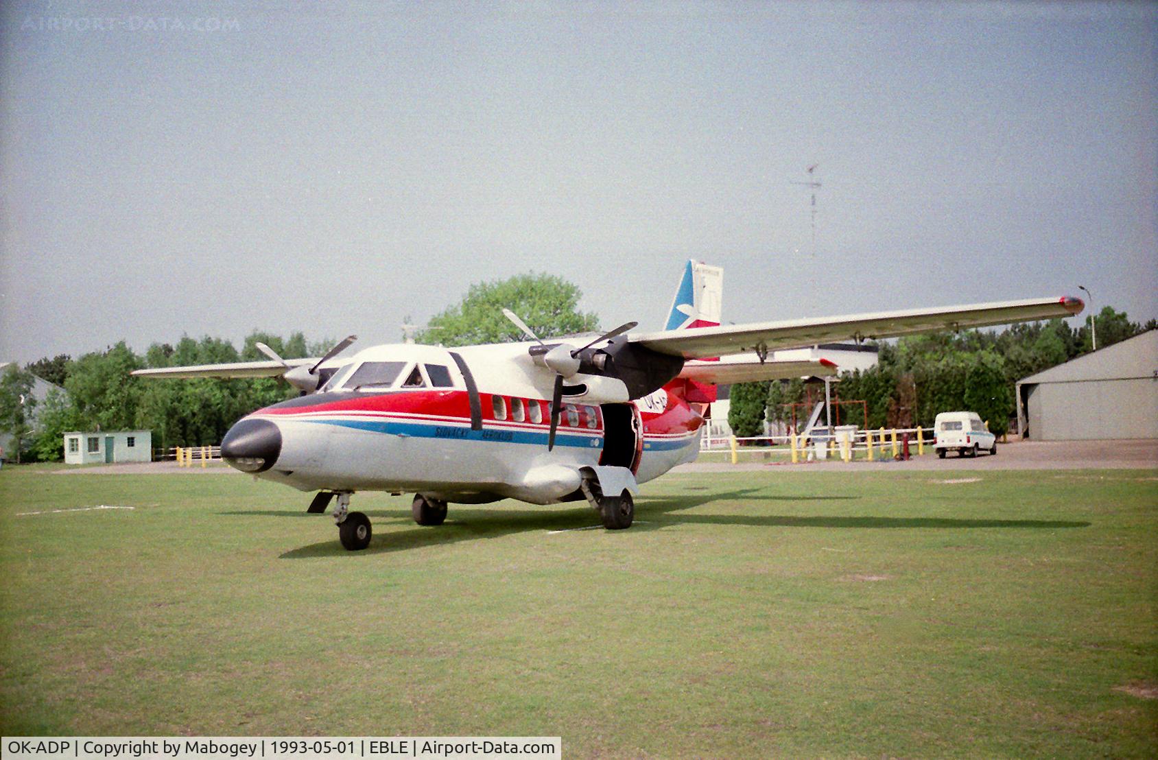 OK-ADP, 1971 Let L-410A Turbolet C/N 710101, The OK-ADP @ Leopoldsburg.