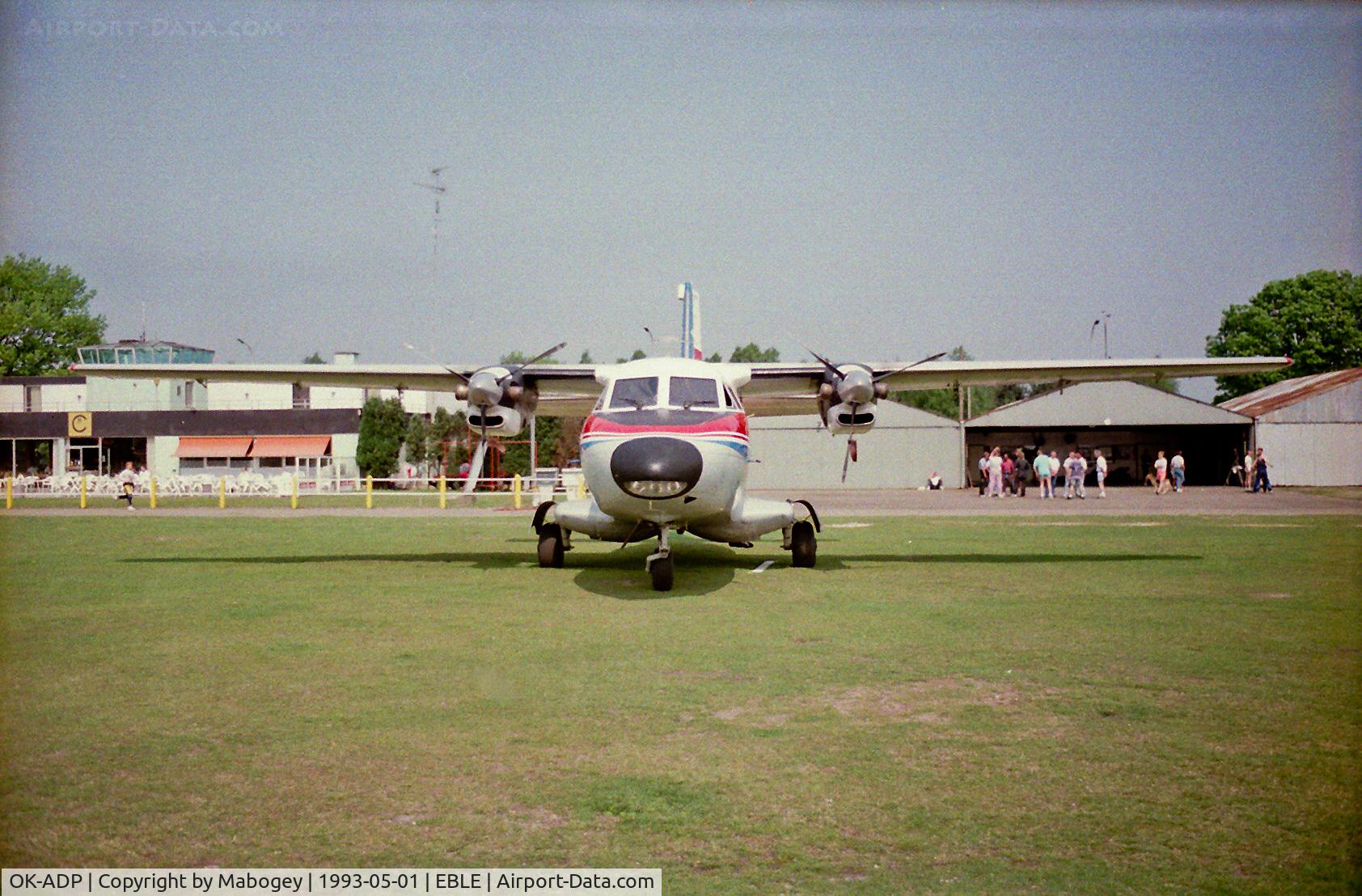 OK-ADP, 1971 Let L-410A Turbolet C/N 710101, The OK-ADP @ Leopoldsburg.