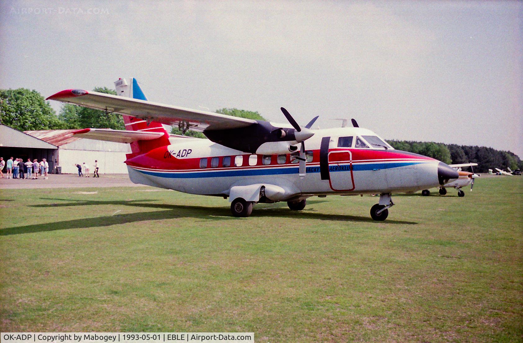 OK-ADP, 1971 Let L-410A Turbolet C/N 710101, The OK-ADP @ Leopoldsburg.