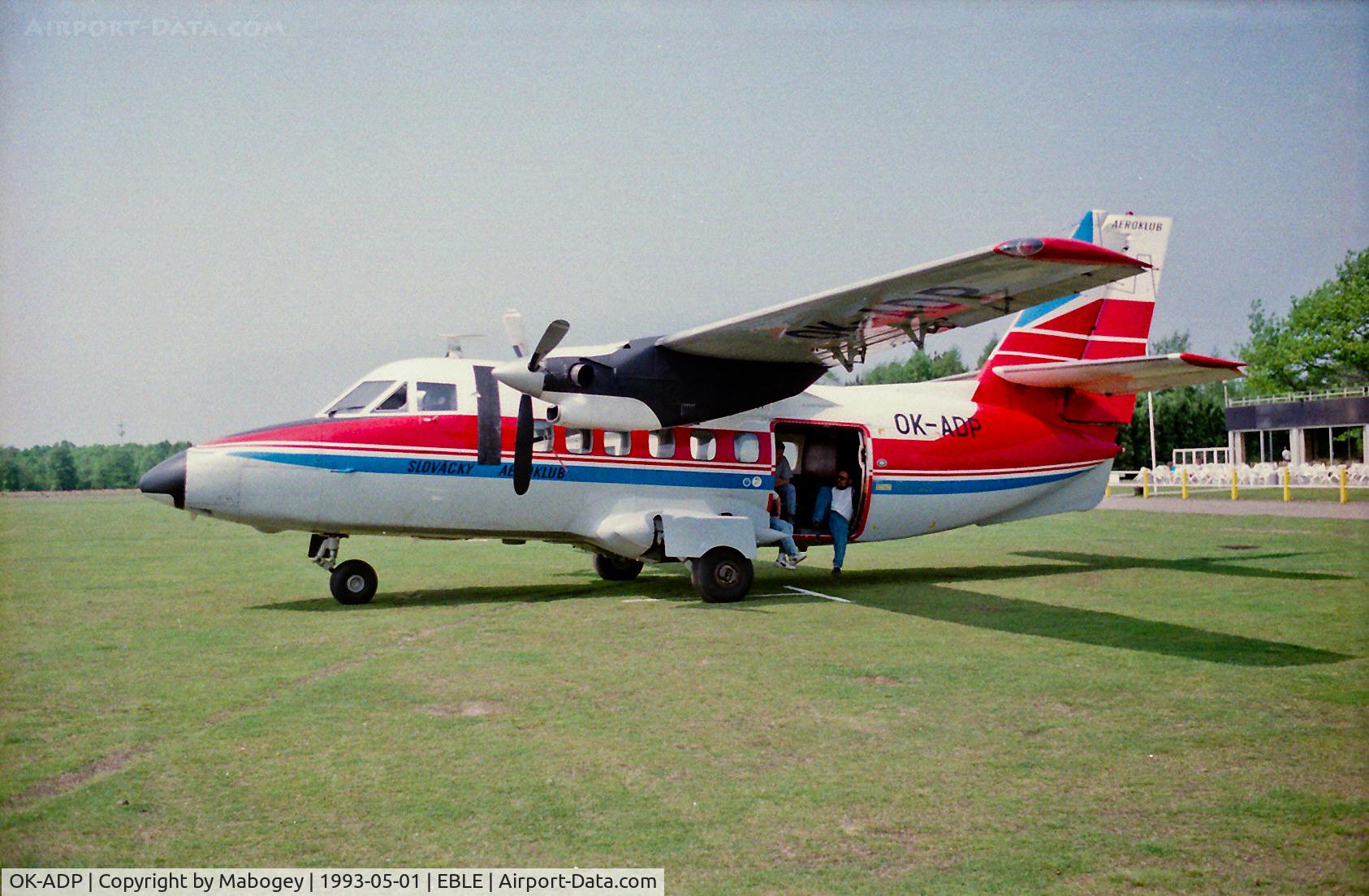 OK-ADP, 1971 Let L-410A Turbolet C/N 710101, The OK-ADP @ Leopoldsburg.