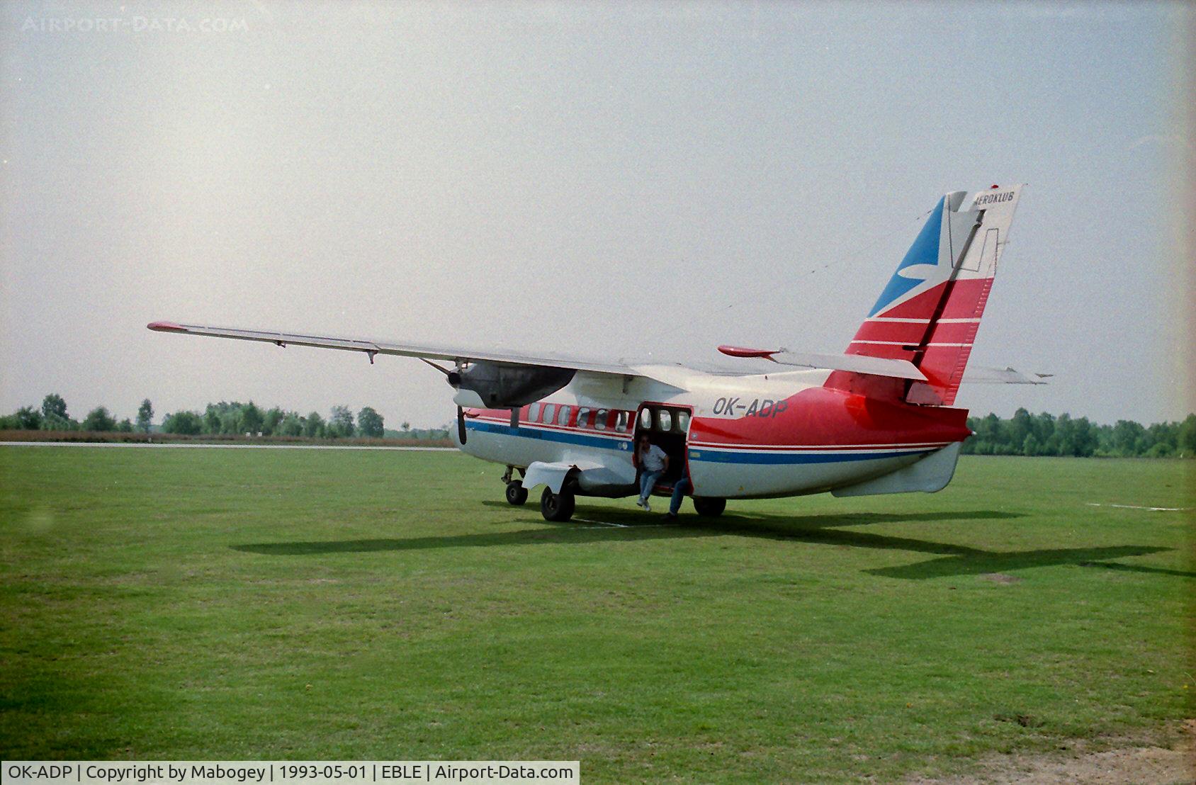 OK-ADP, 1971 Let L-410A Turbolet C/N 710101, The OK-ADP @ Leopoldsburg.