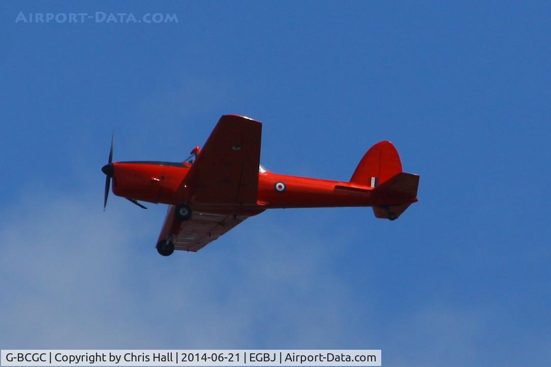 G-BCGC, 1952 De Havilland DHC-1 Chipmunk T.10 C/N C1/0776, Visitor for Project Propeller 2014