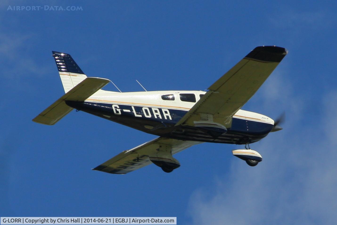 G-LORR, 1996 Piper PA-28-181 Cherokee Archer III C/N 2843037, Visitor for Project Propeller 2014