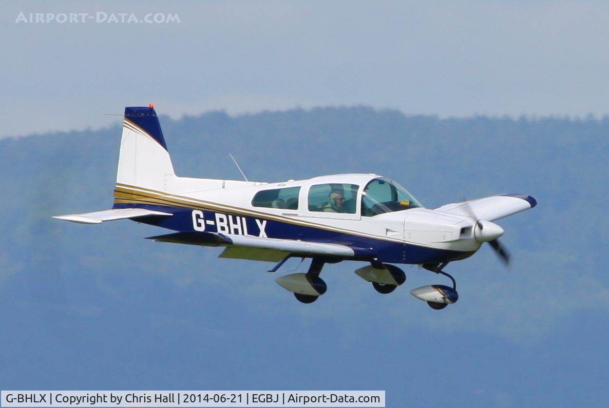 G-BHLX, 1977 Grumman American AA-5B Tiger C/N AA5B-0573, Visitor for Project Propeller 2014
